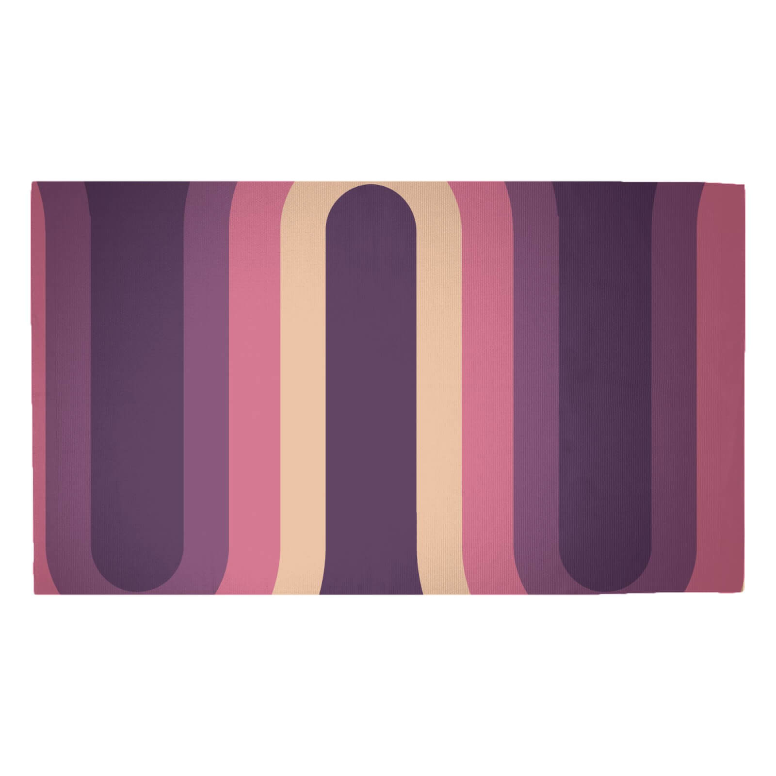 Purple Groove Woven Rug - Medium