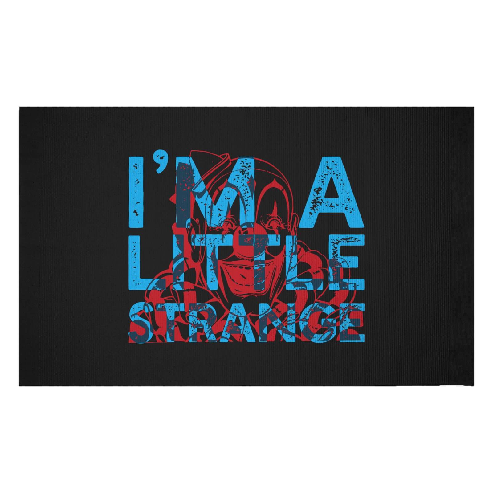 I'm A Little Strange Woven Rug - Small