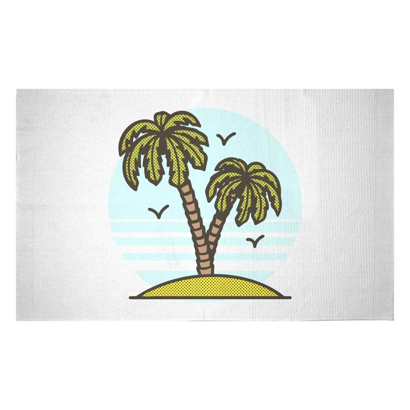 Deserted Island Woven Rug - Small