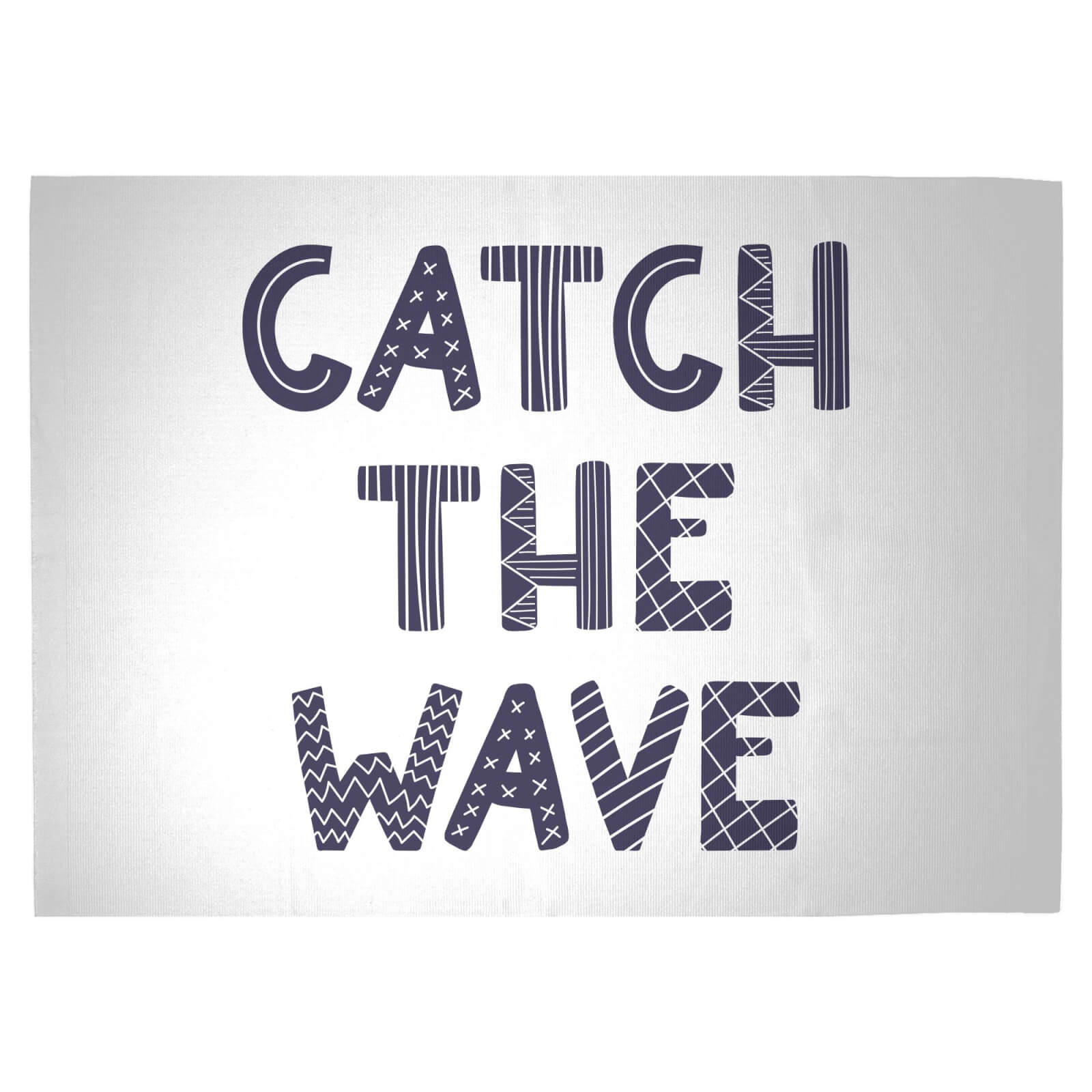 Catch The Wave Woven Rug - Large
