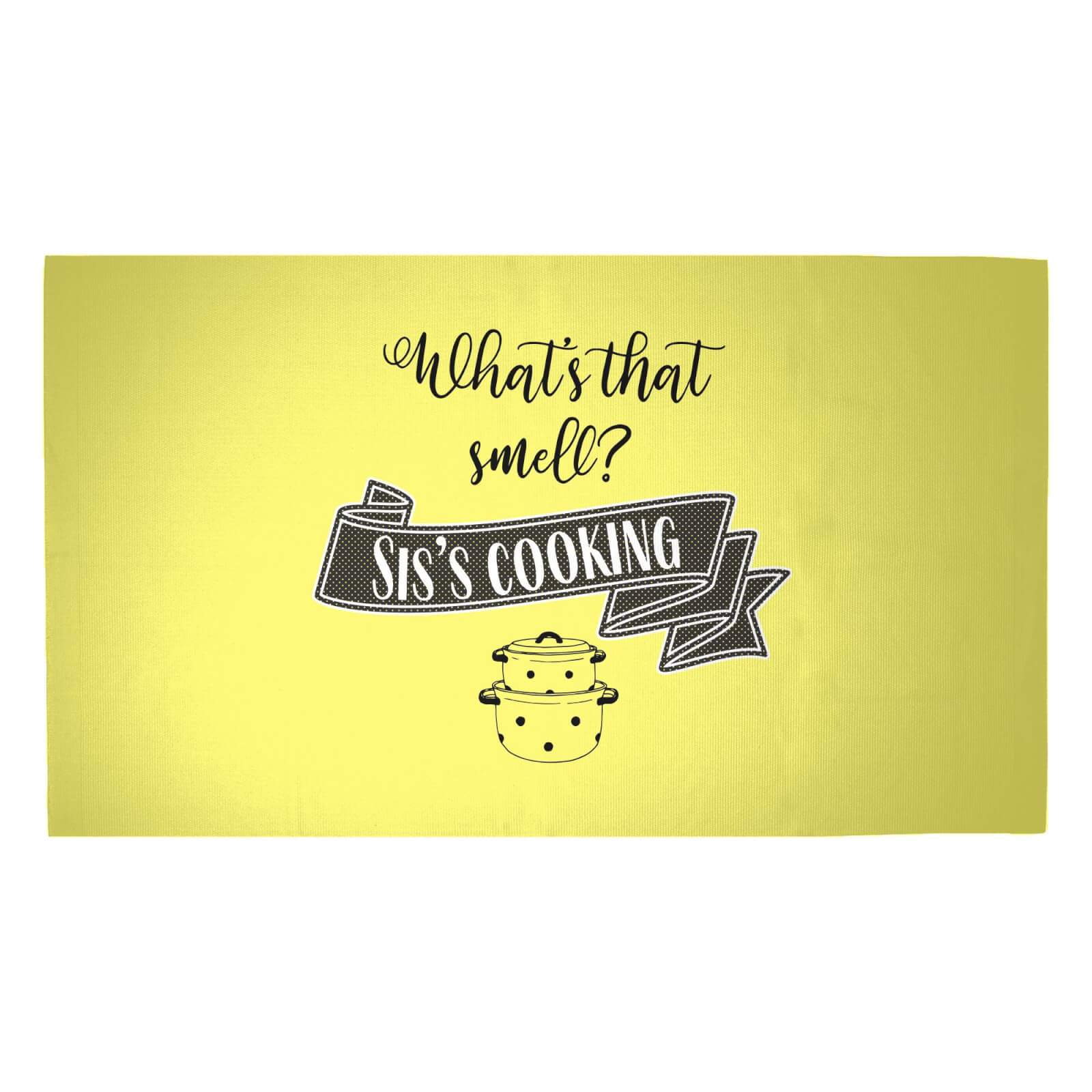 What's That Smell? Sis's Cooking Woven Rug - Medium