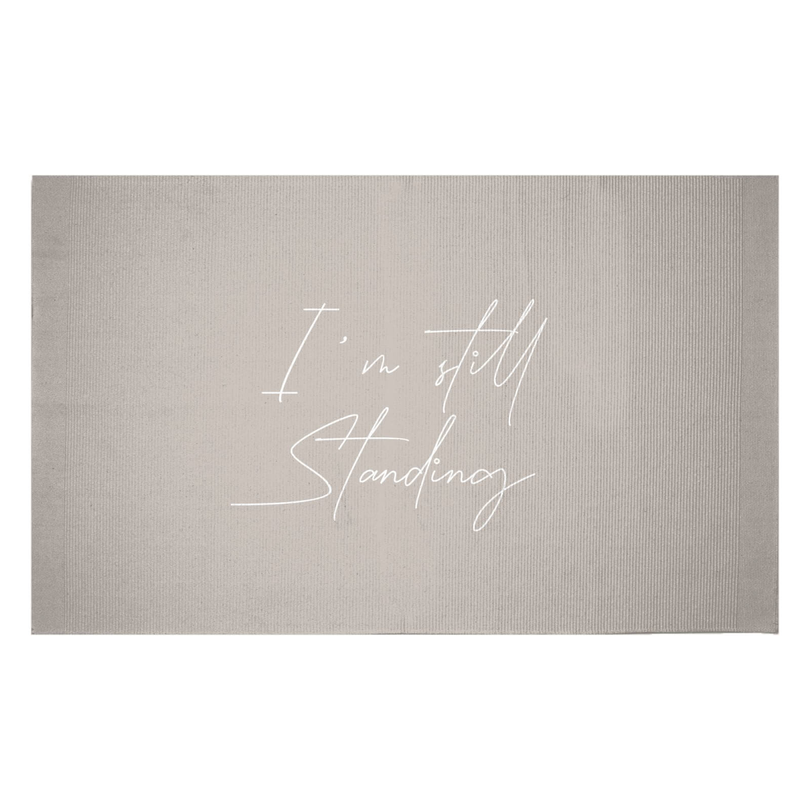 Im Still Standing Woven Rug - Small