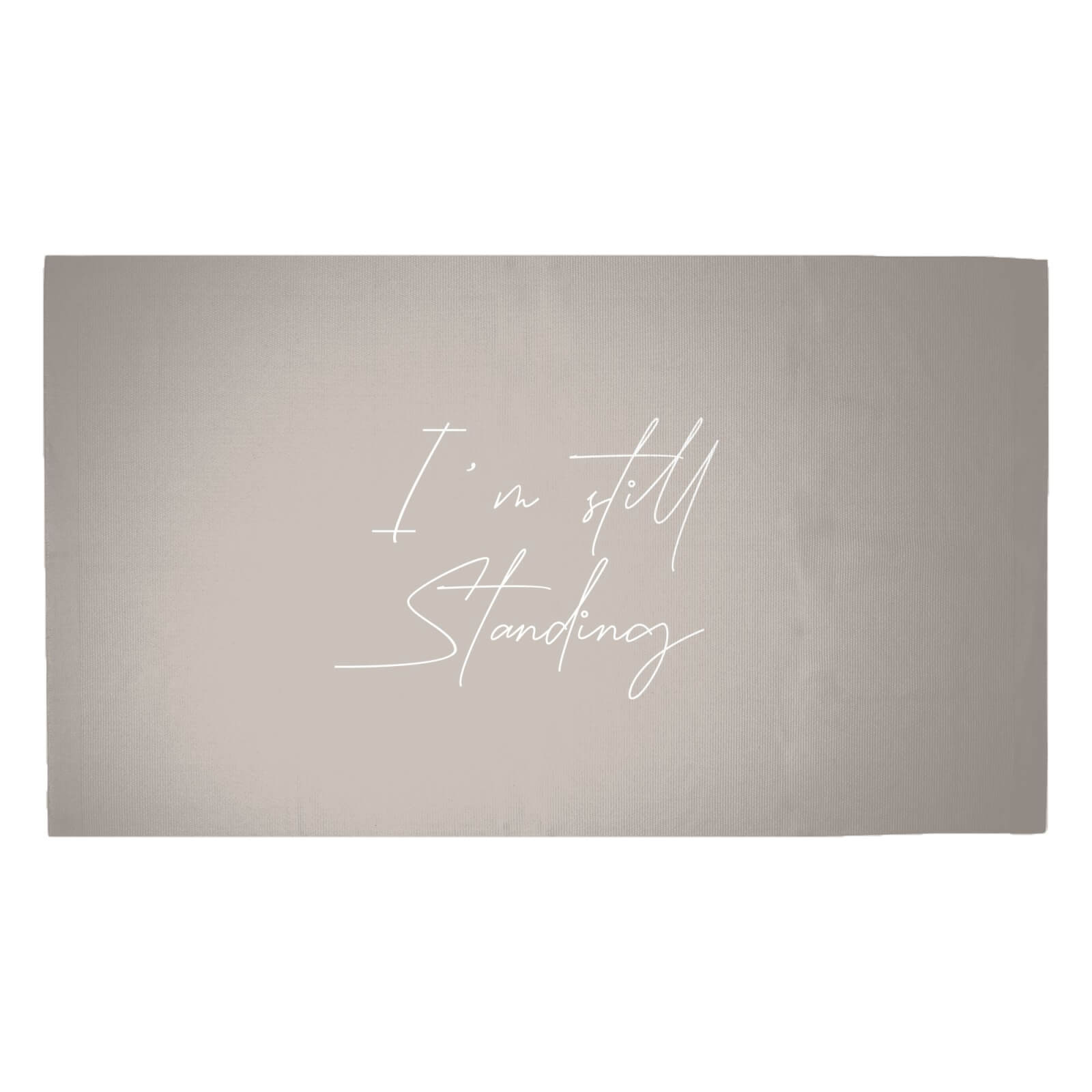 Im Still Standing Woven Rug - Medium