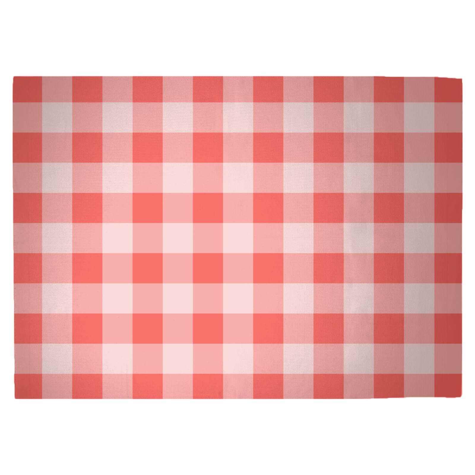 Baking Blanket Red Woven Rug - Large