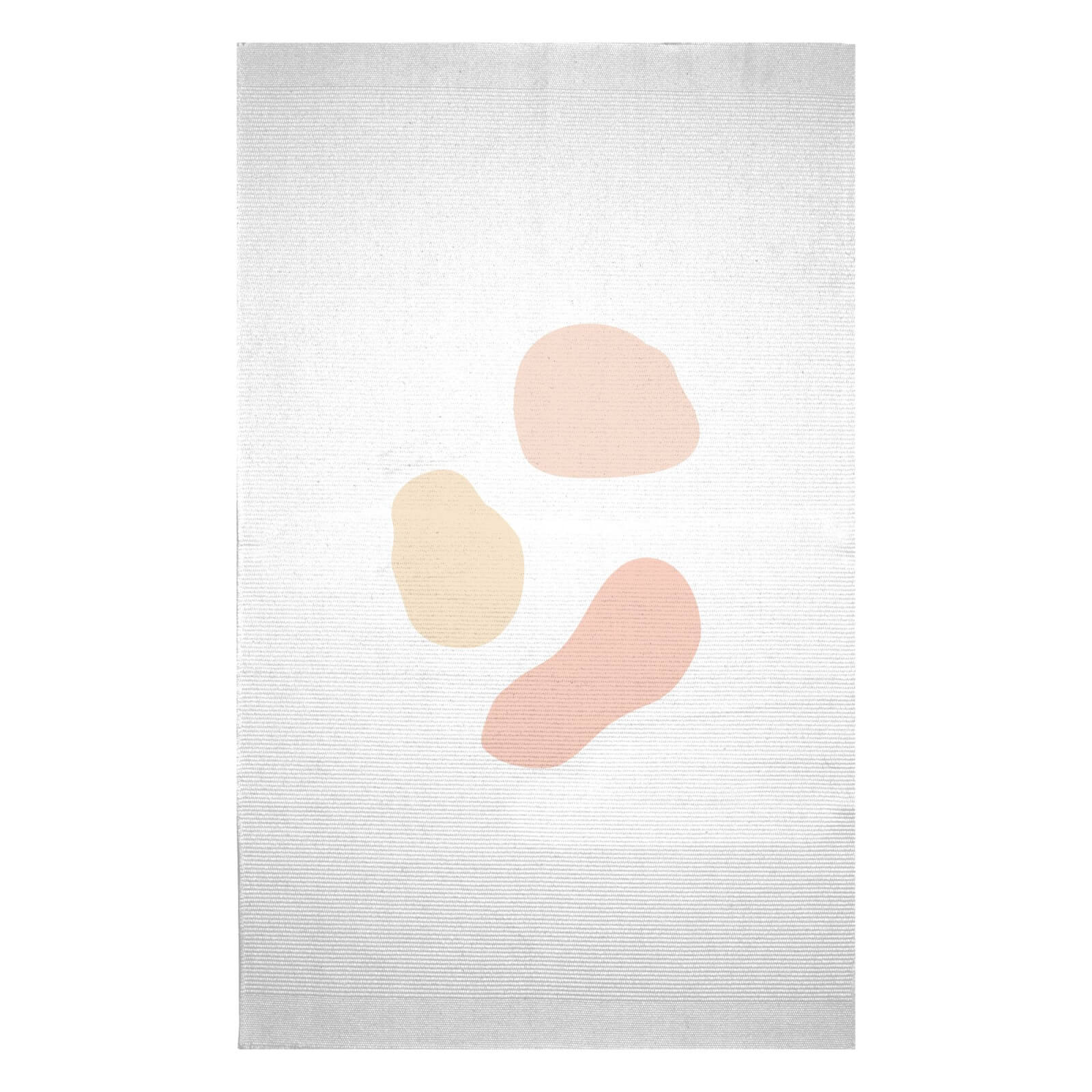 Abstract Spots Woven Rug - Small