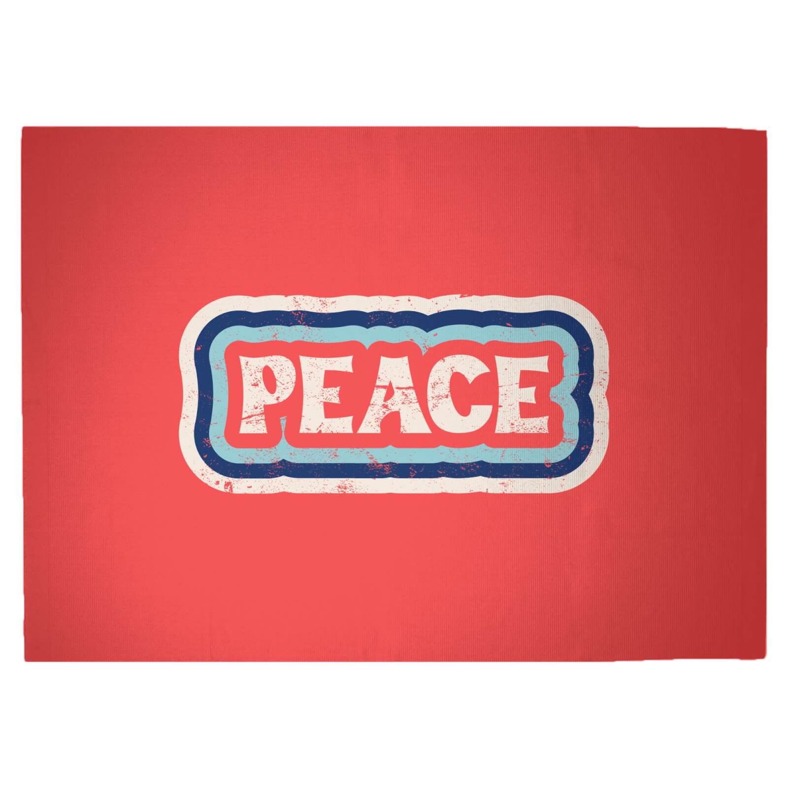 Peace Woven Rug - Large