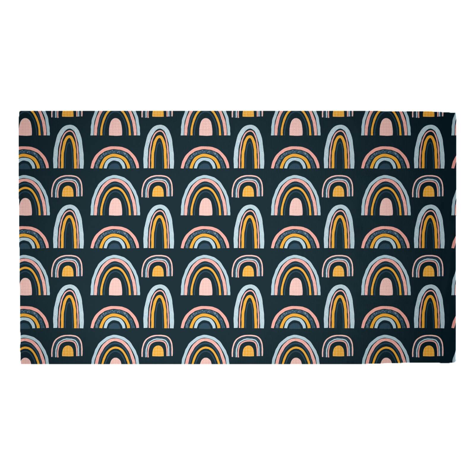 Rainbow Moody Woven Rug - Medium