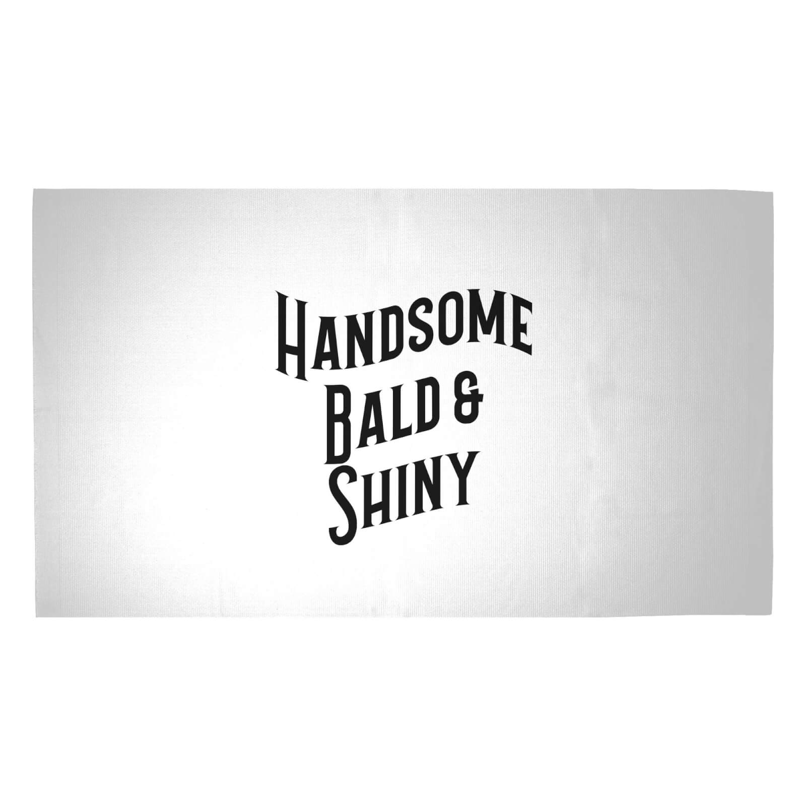 Handsome, Bald And Shiny Woven Rug - Medium