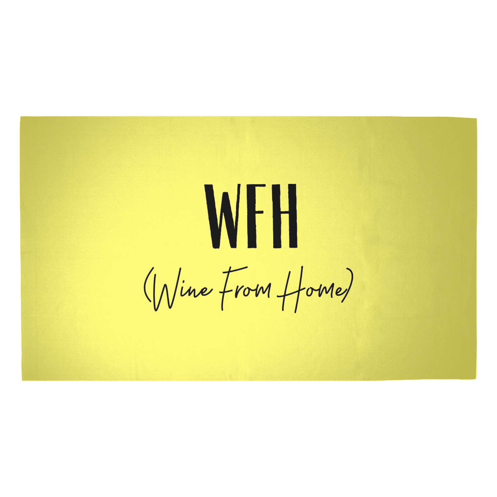 WFH - Wine From Home Woven Rug - Medium