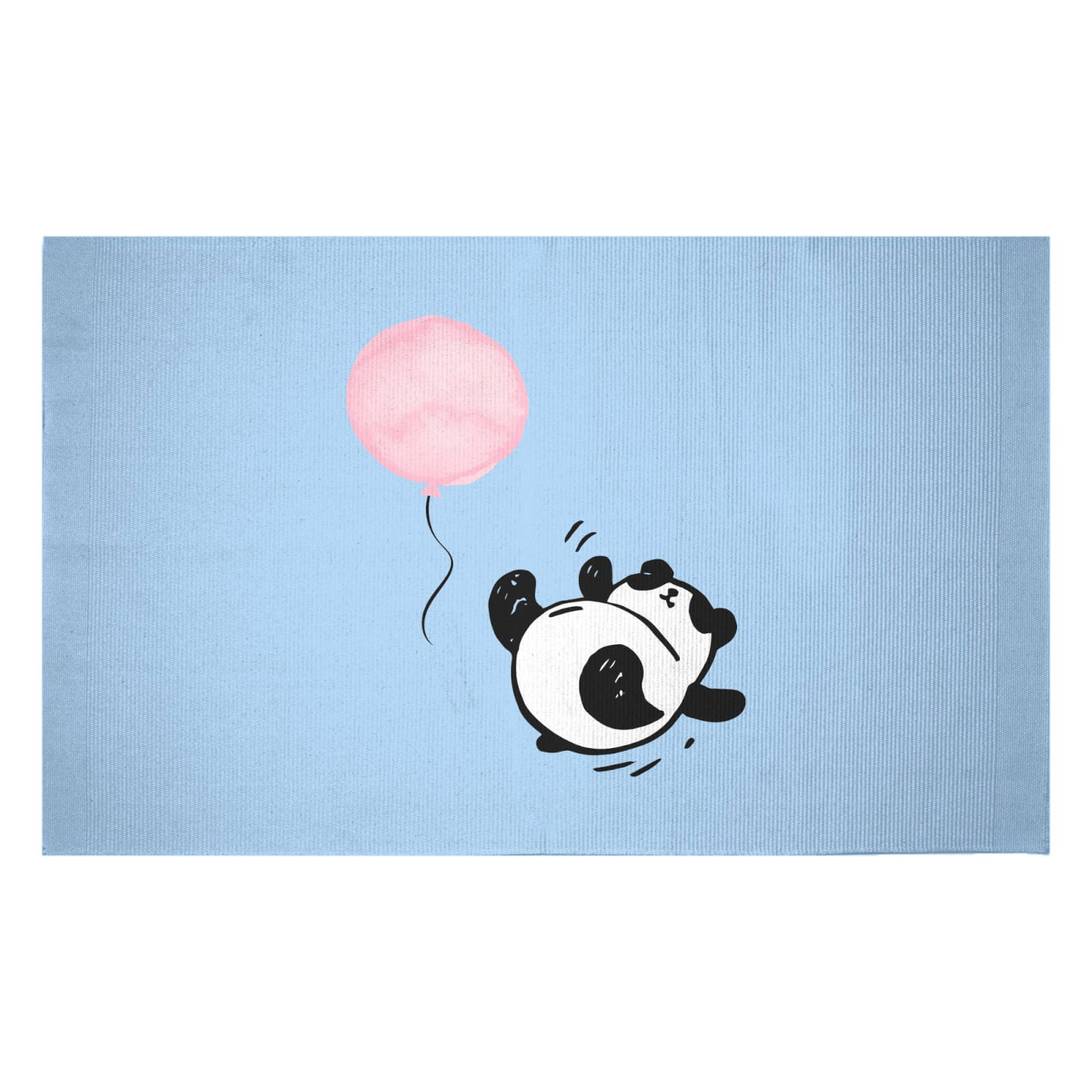 Panda Tumble Woven Rug - Small