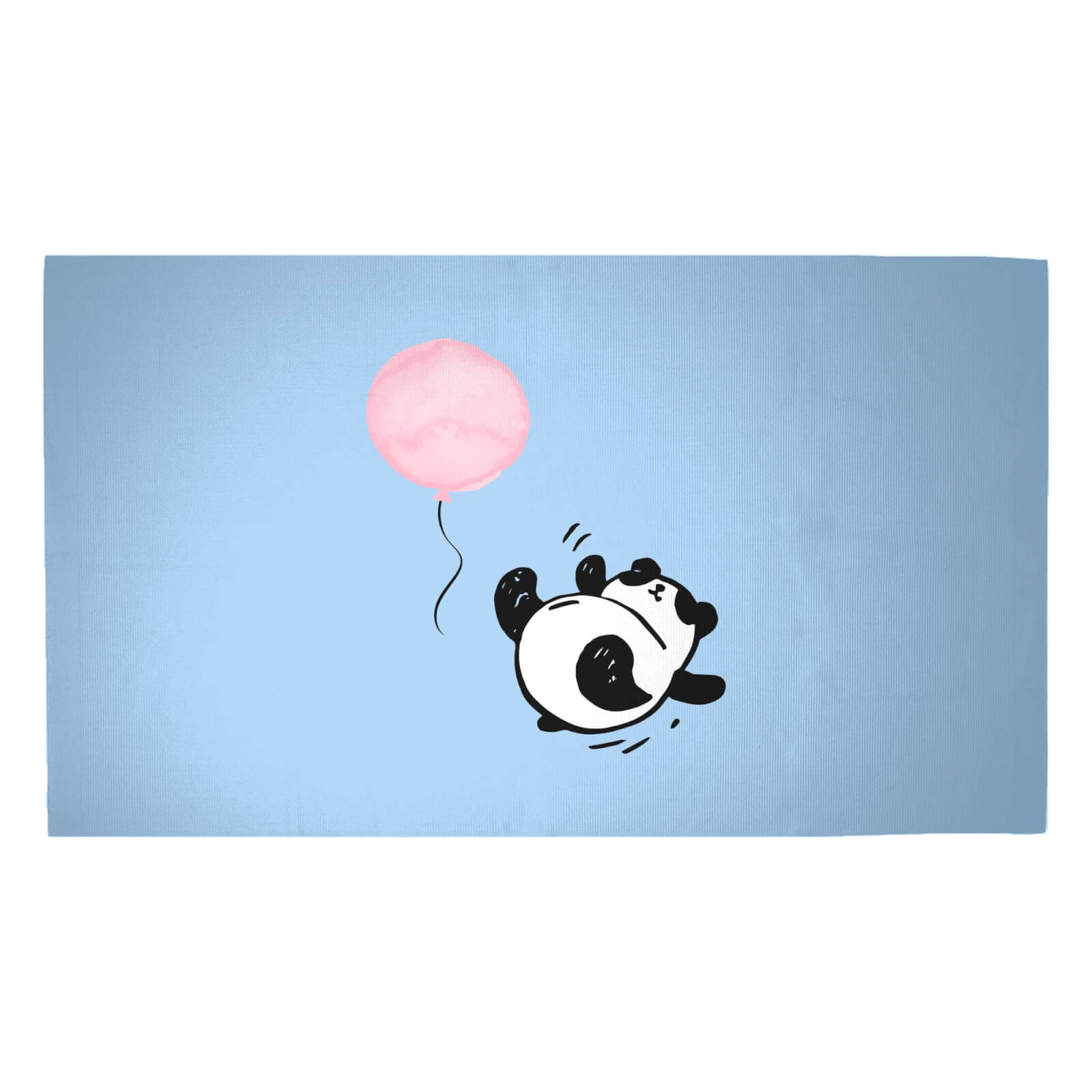 Panda Tumble Woven Rug - Medium