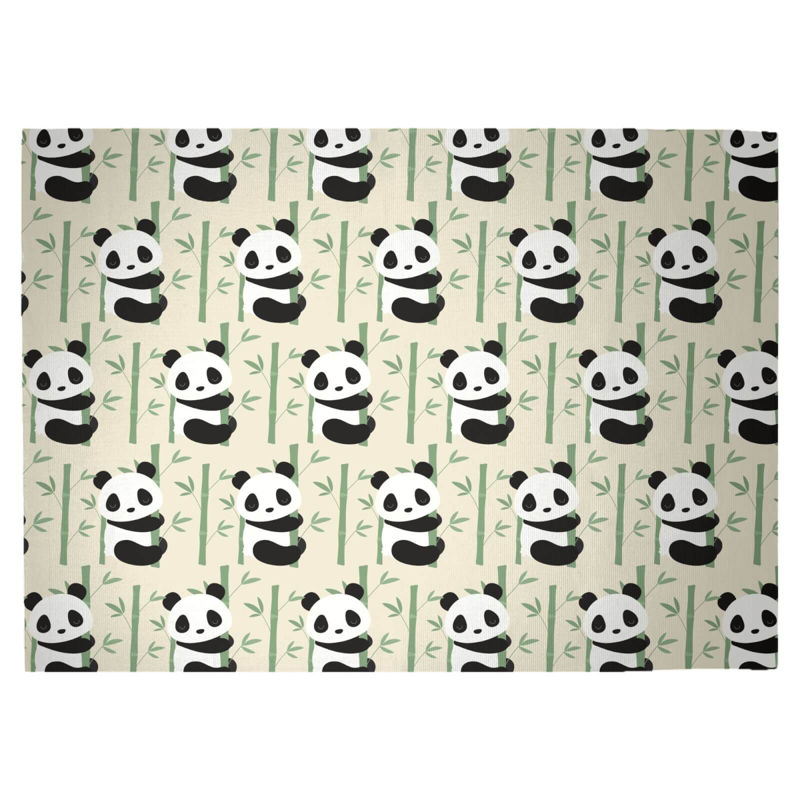 Climbing Bamboo Woven Rug - Large