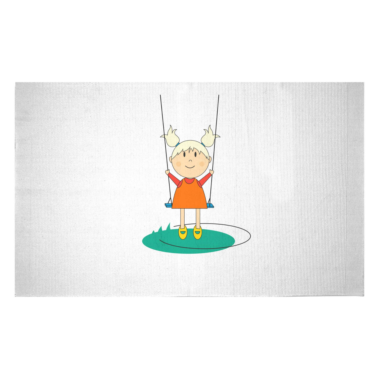 Swinging Kid Woven Rug - Small