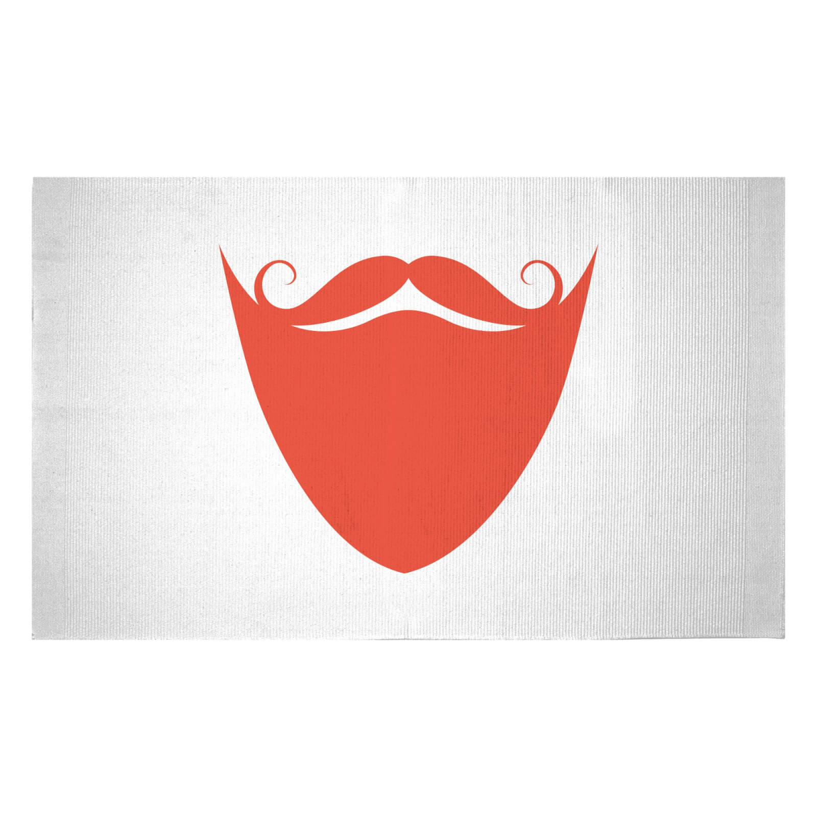 Red Beard Woven Rug - Small
