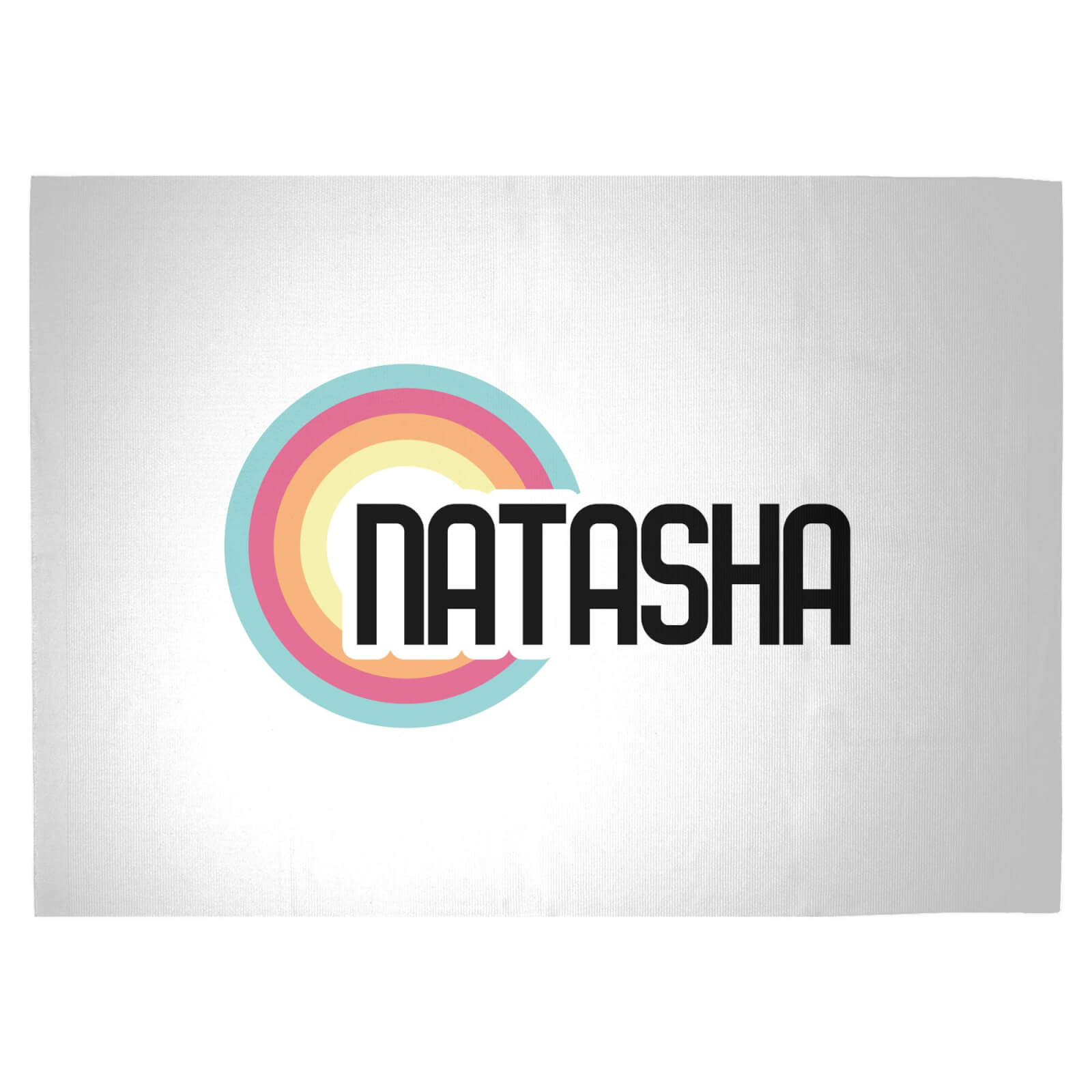 Natasha Rainbow Woven Rug - Large