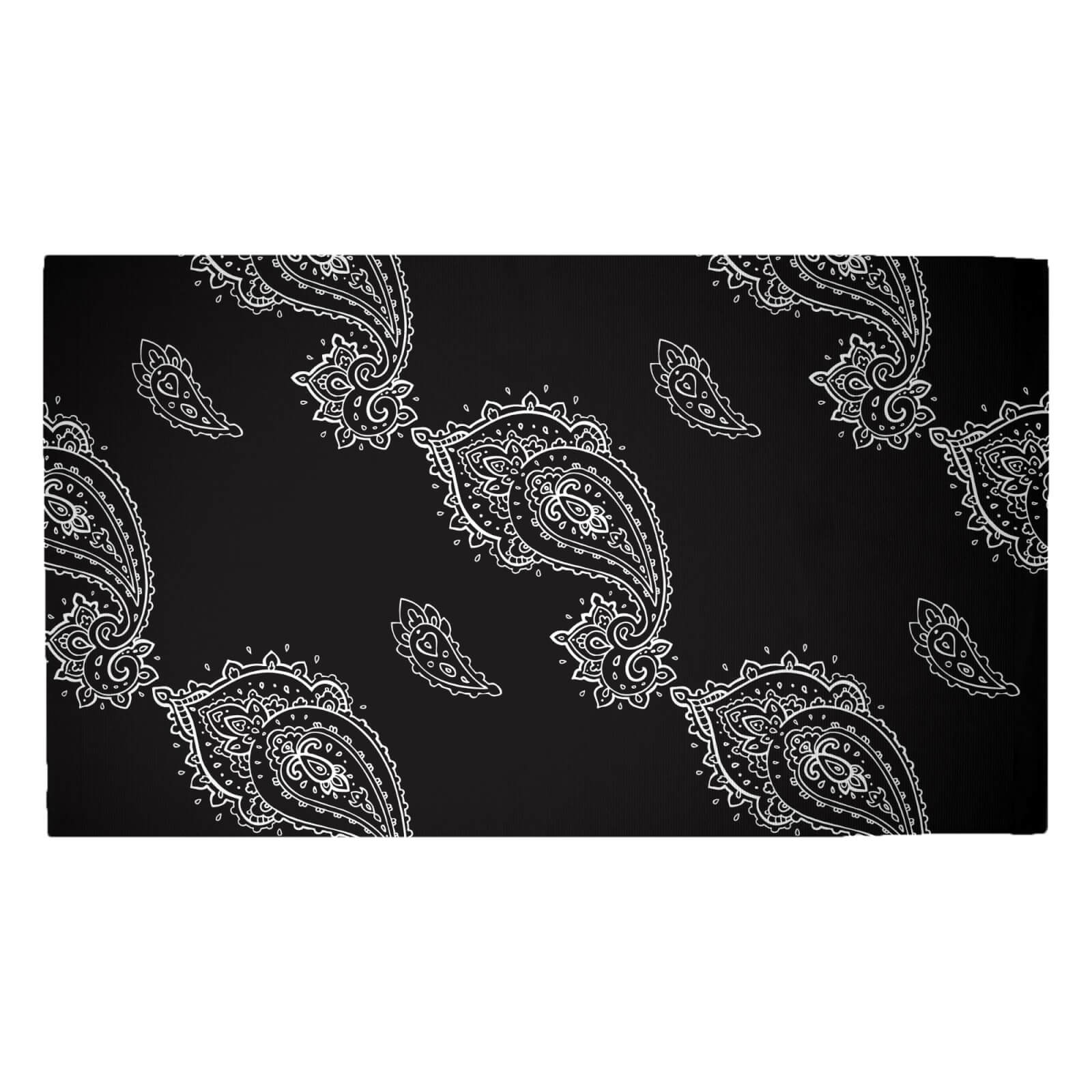 Linked Paisley Woven Rug - Medium