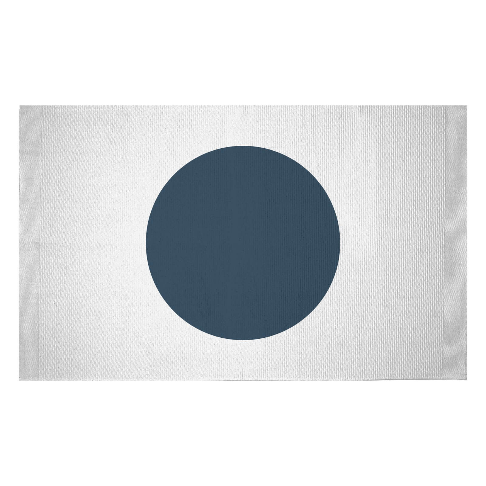 Retro Circle Woven Rug - Small