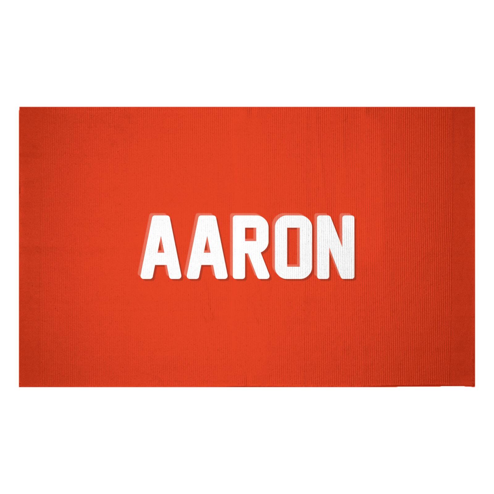 Embossed Aaron Woven Rug - Small