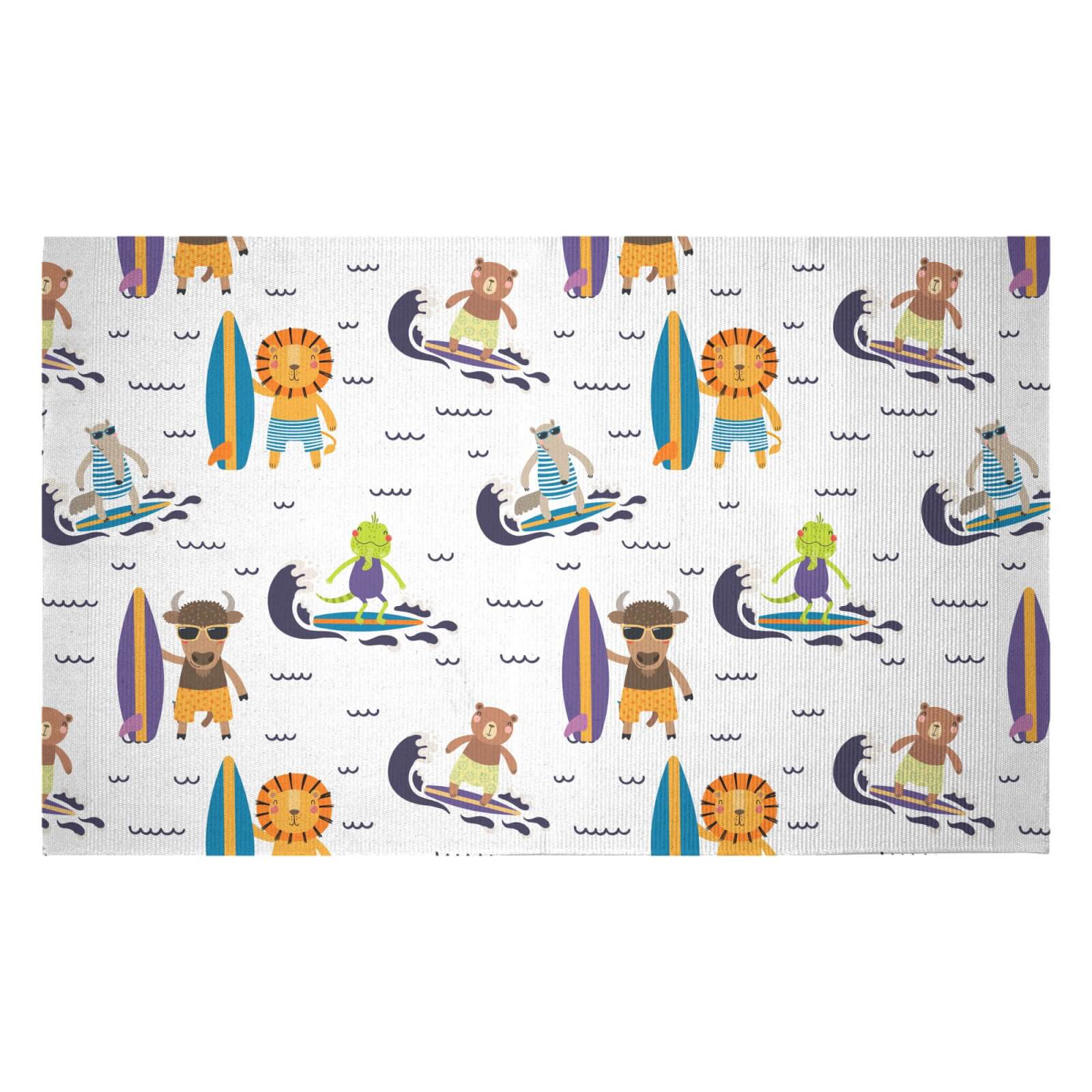 Surfing Crew Woven Rug - Small