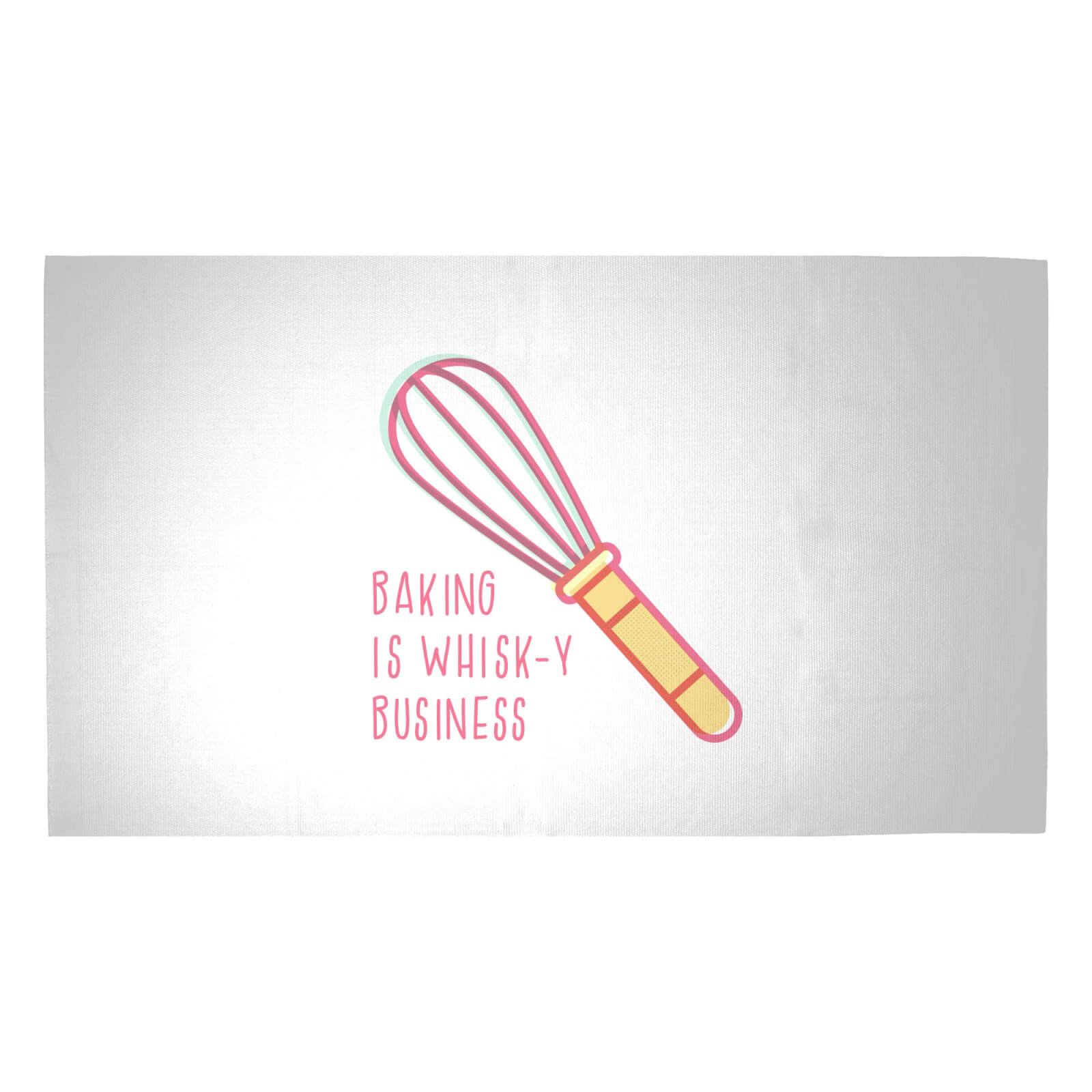 Baking Is Whisk-y Business Woven Rug - Medium