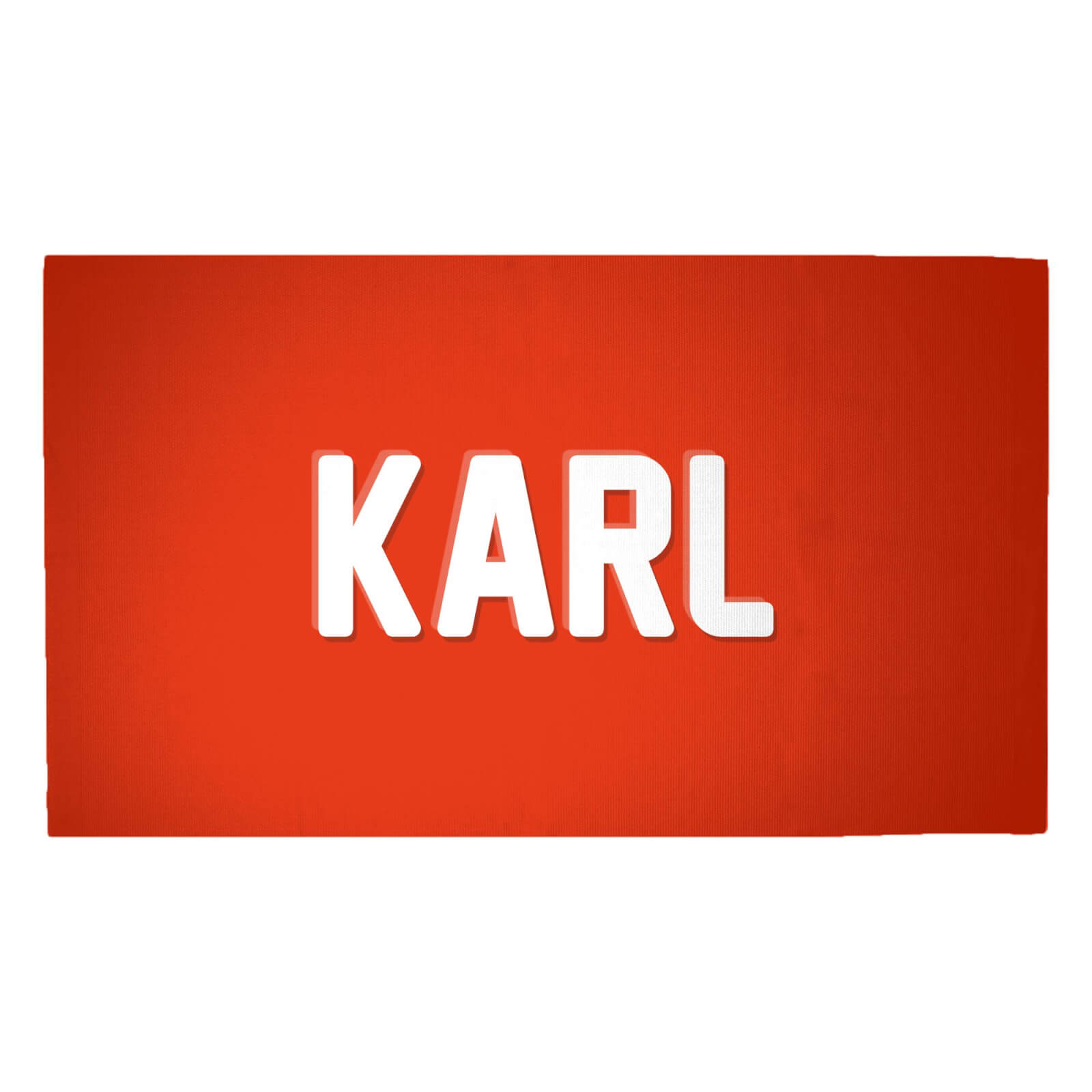 Embossed Karl Woven Rug - Medium