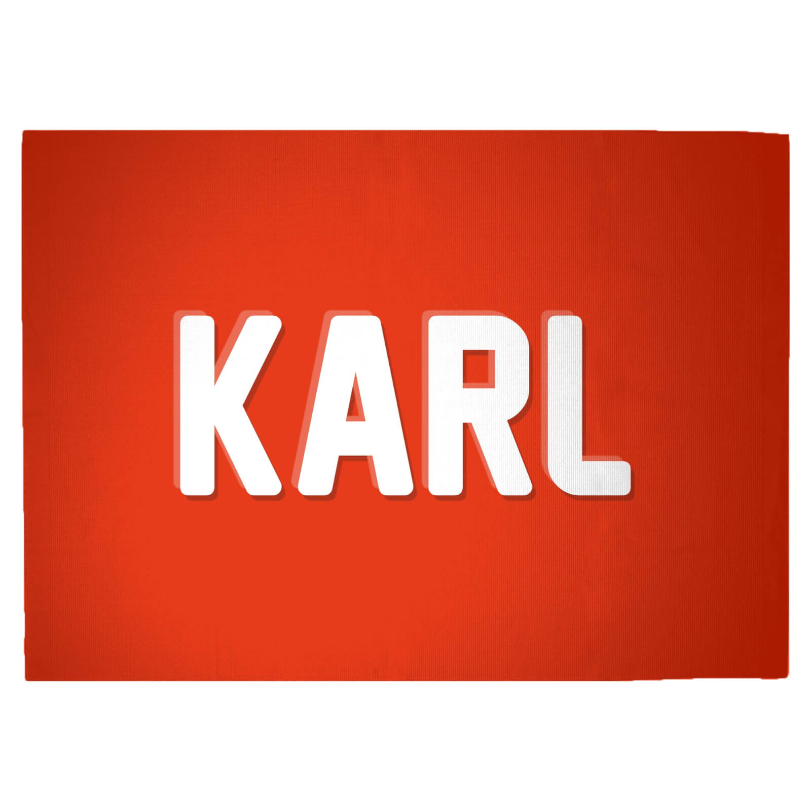 Embossed Karl Woven Rug - Large