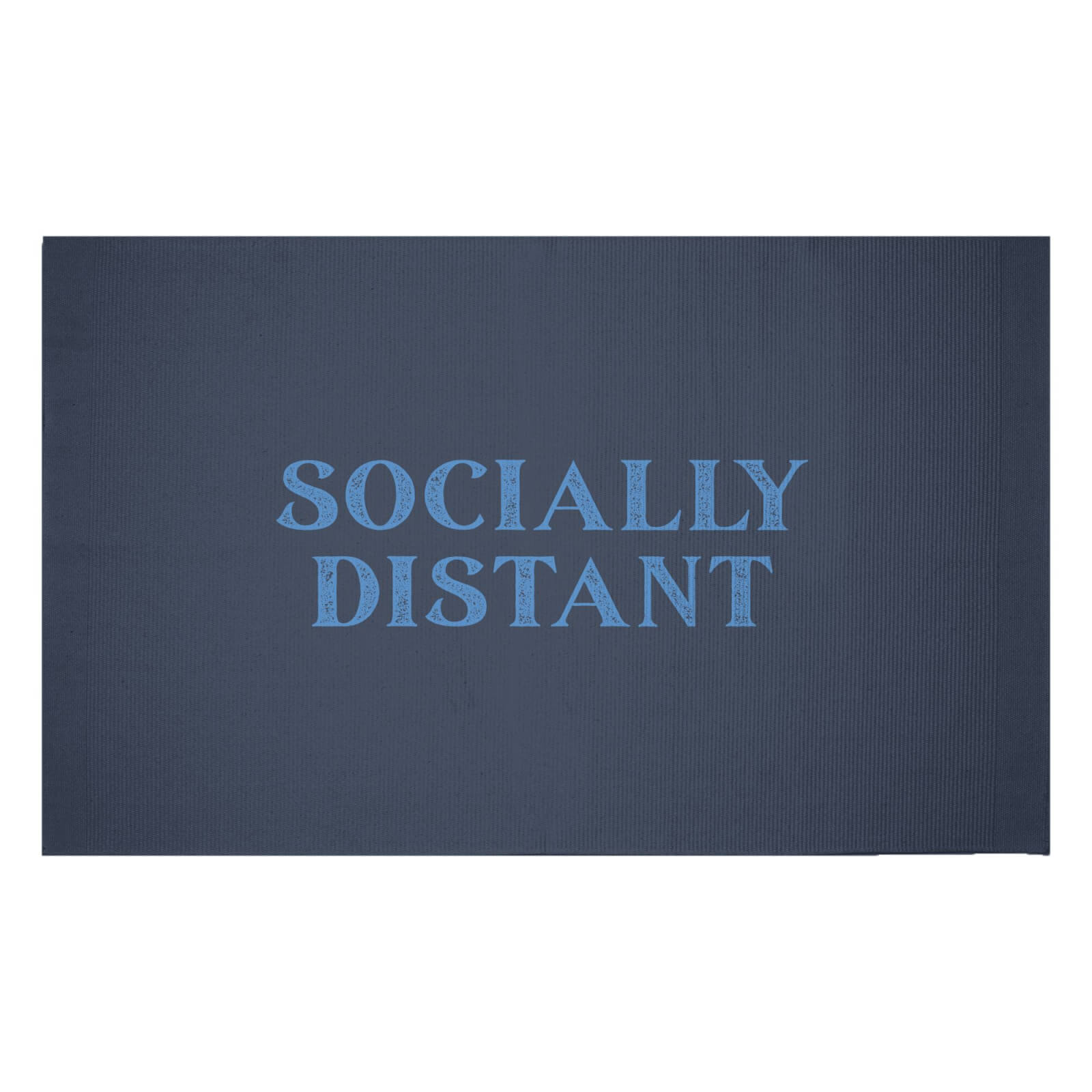 Socially Distant Woven Rug - Small