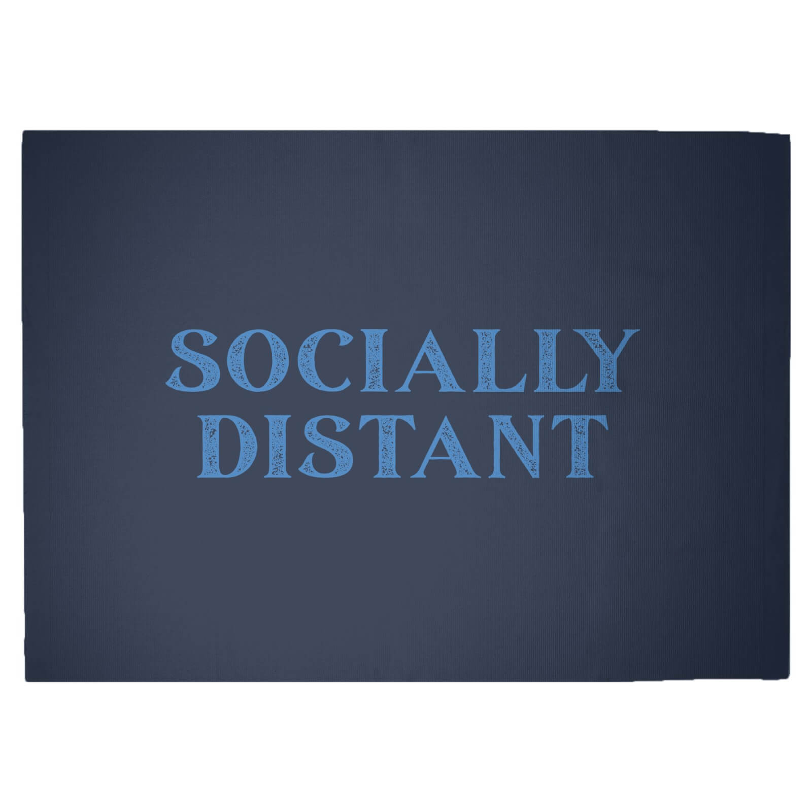 Socially Distant Woven Rug - Large