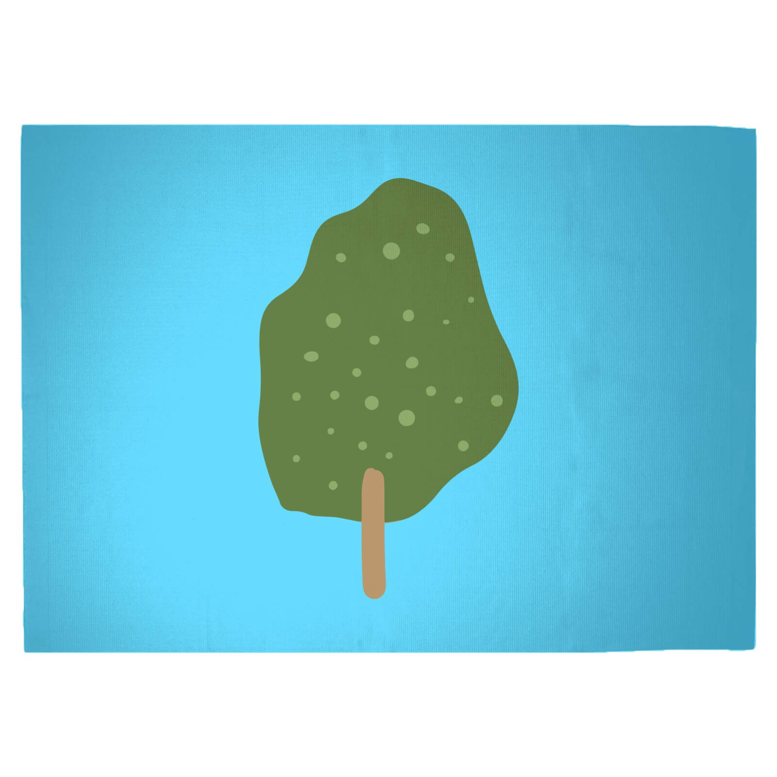 Tree Woven Rug - Large