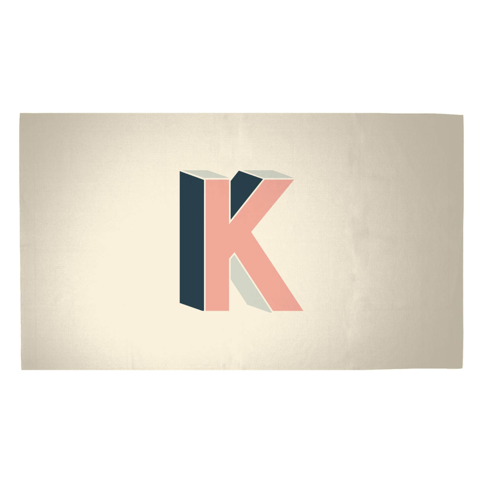 K Woven Rug - Medium