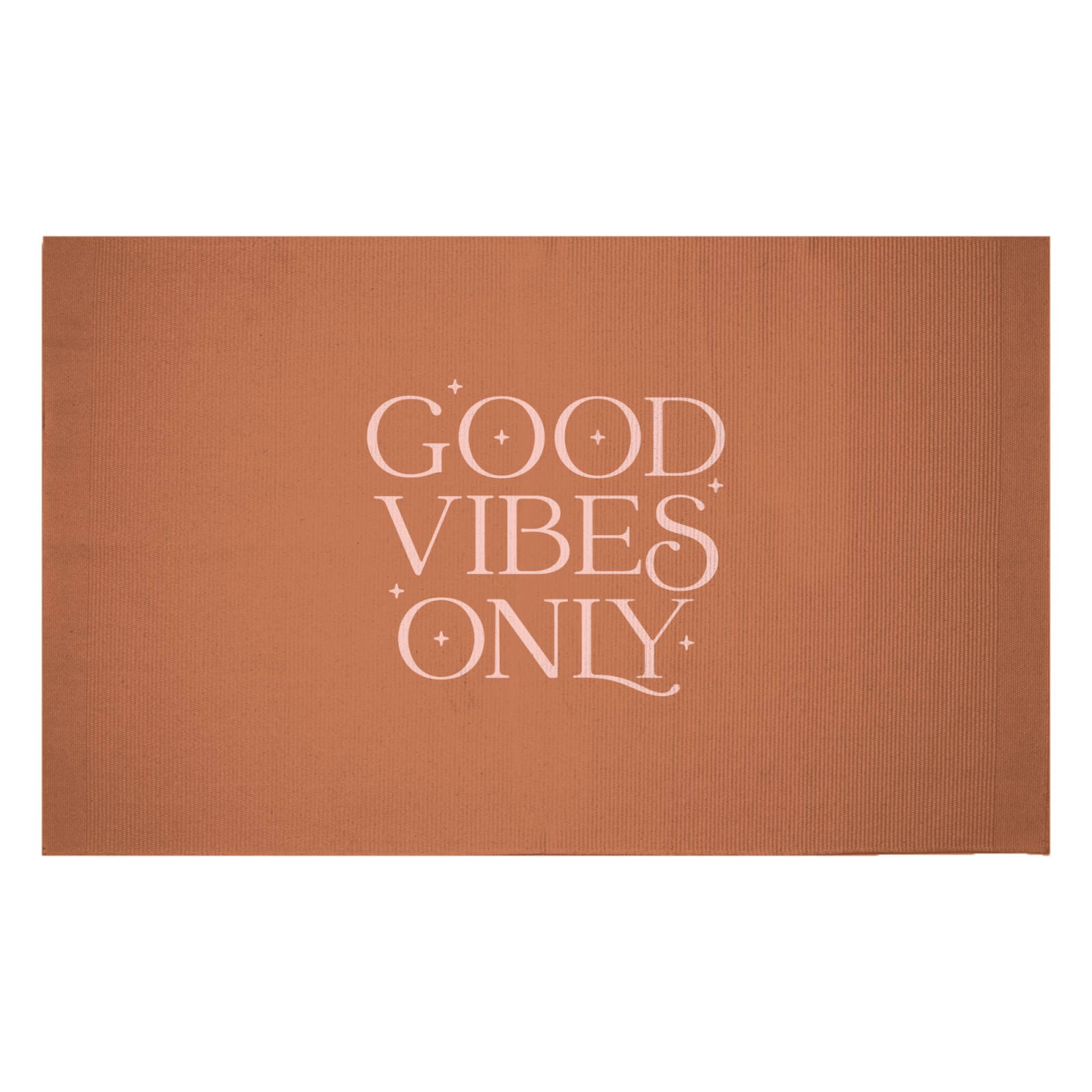 Good Vibes Only Woven Rug - Small