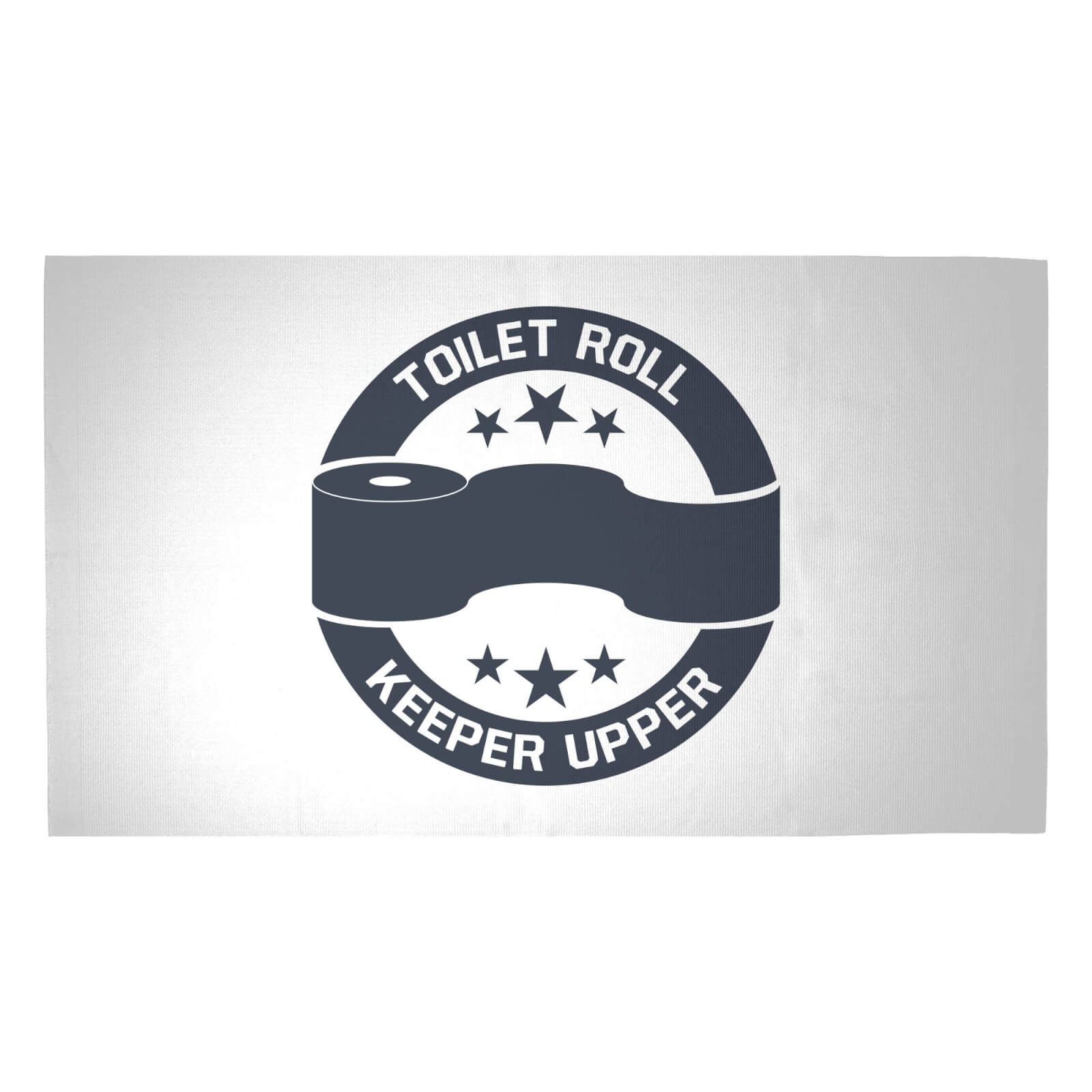 Toilet Roll Keeper Upper Woven Rug - Medium