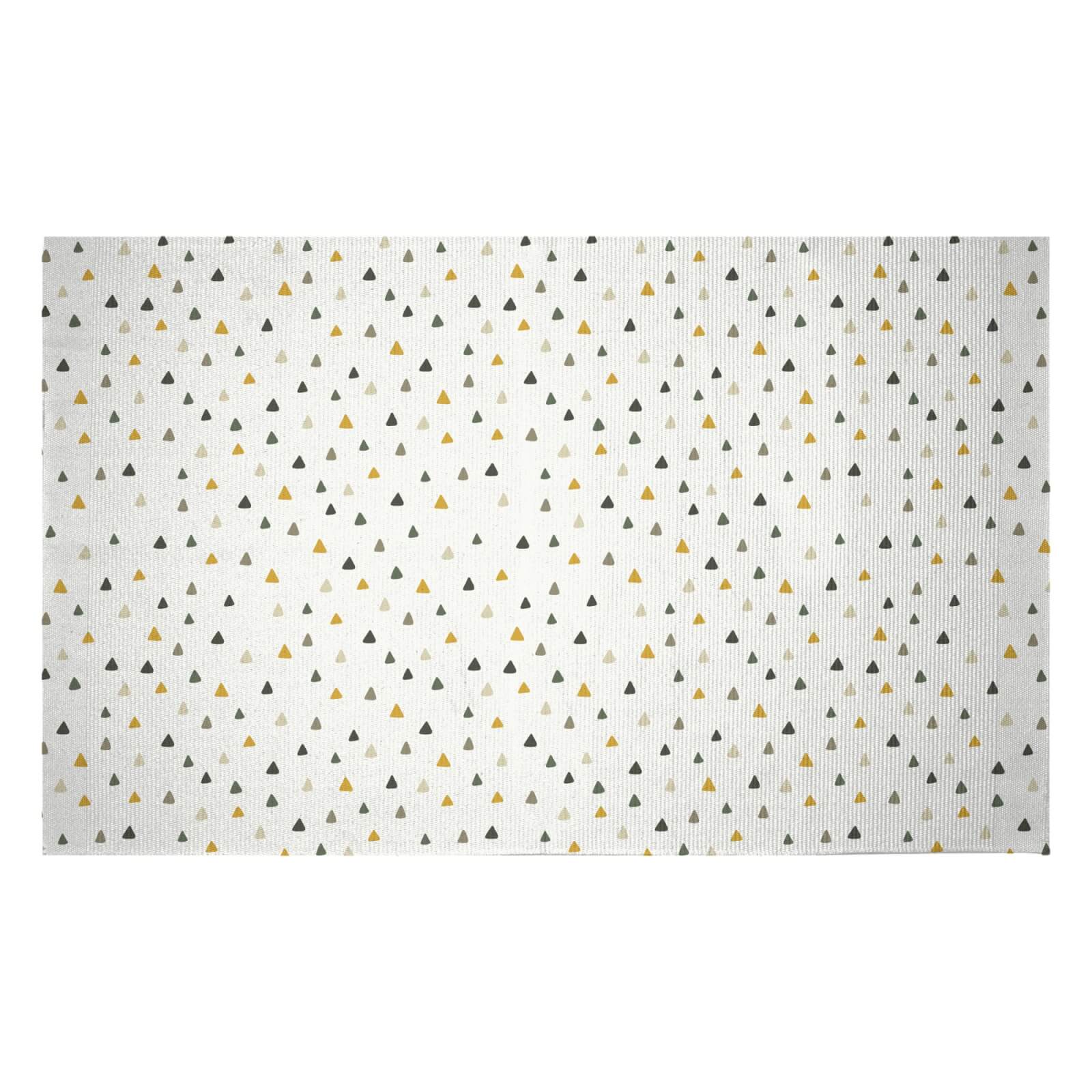 Triangles Woven Rug - Small
