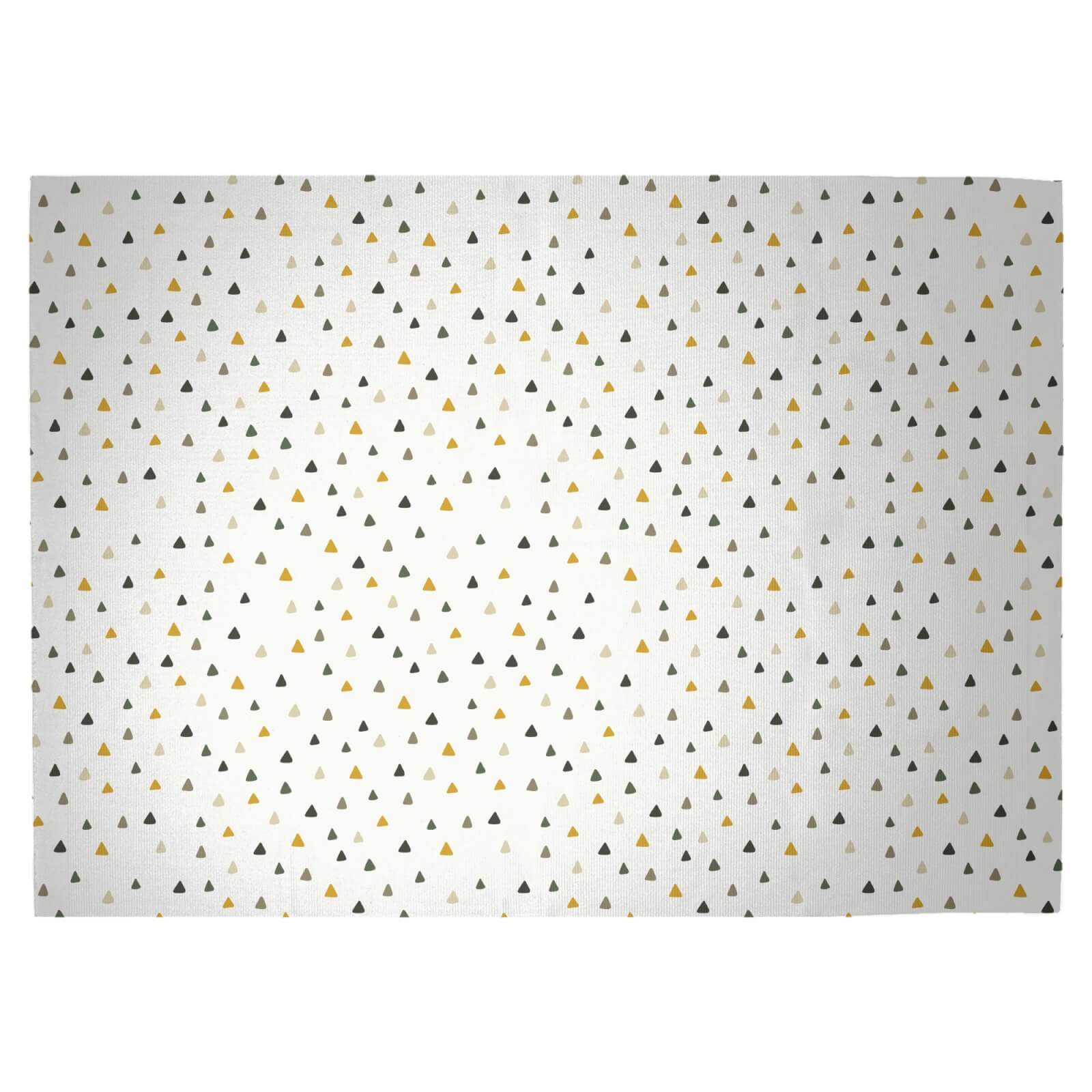 Triangles Woven Rug - Large