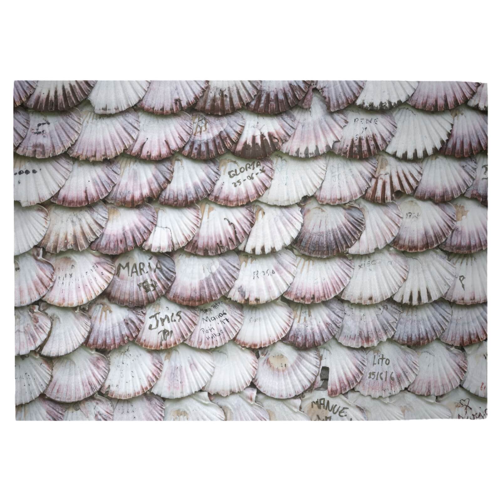Seashells Woven Rug - Large