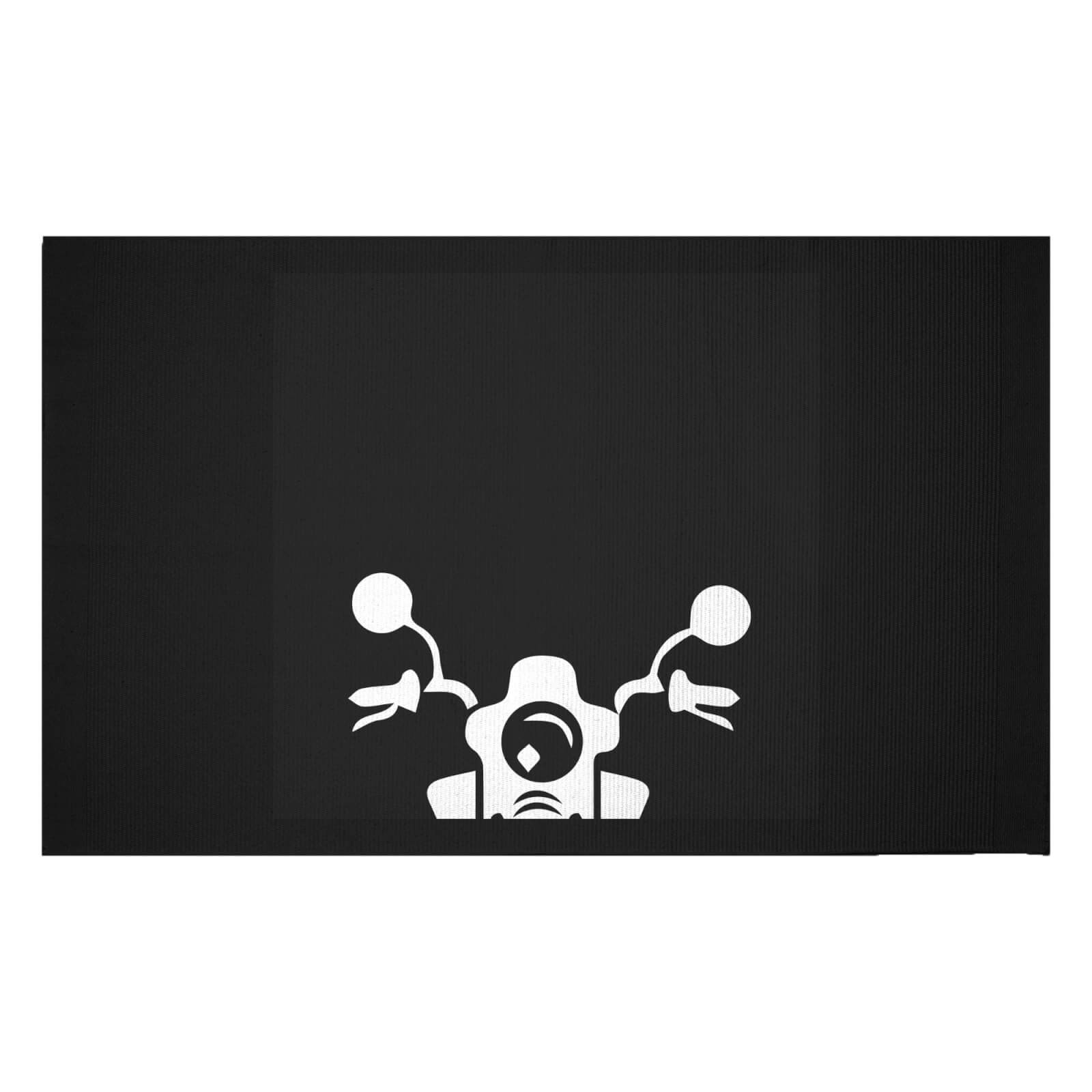 Motorcycle Front Woven Rug - Small