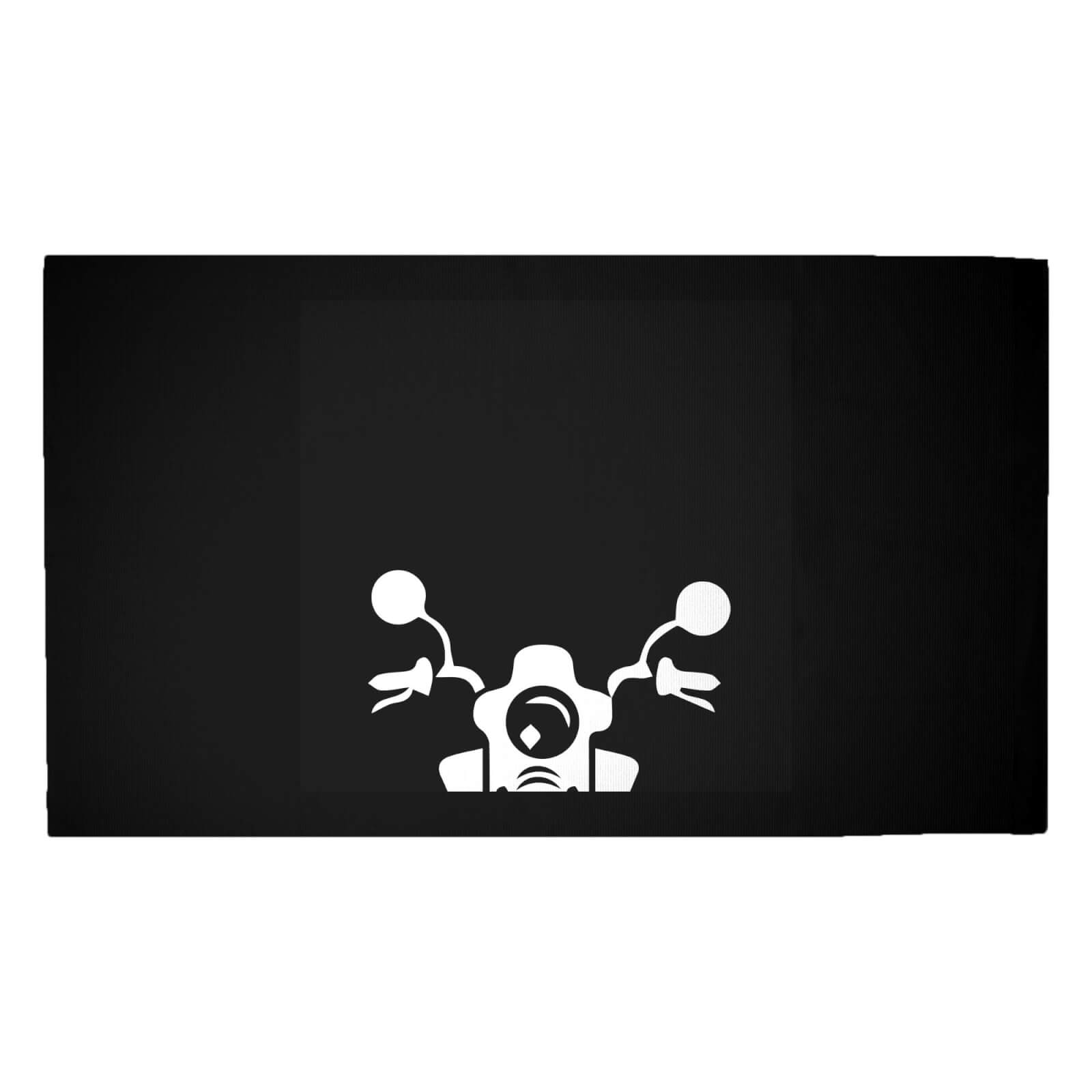 Motorcycle Front Woven Rug - Medium