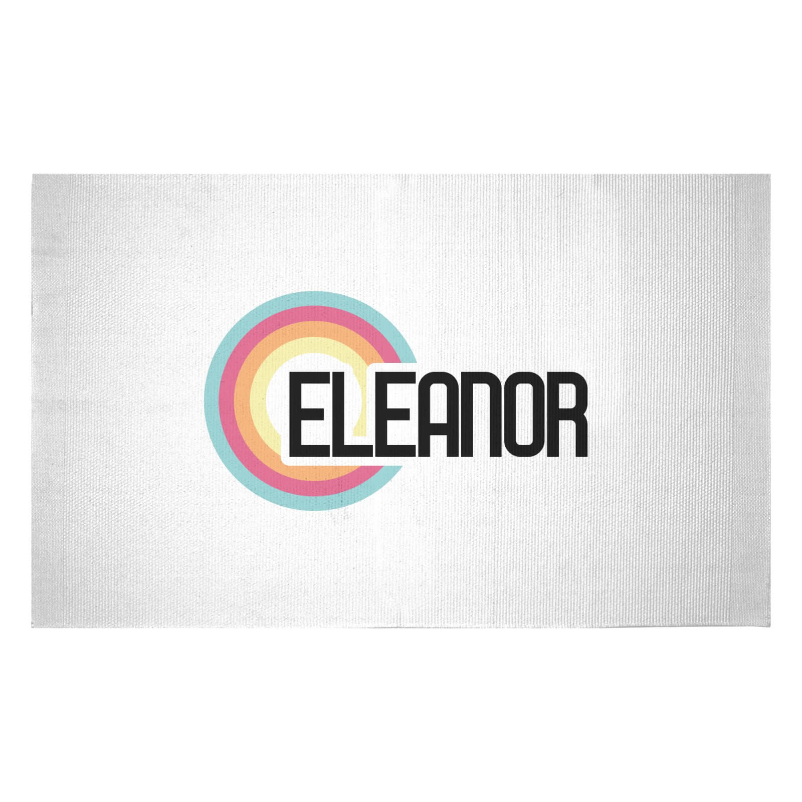 Eleanor Rainbow Woven Rug - Small