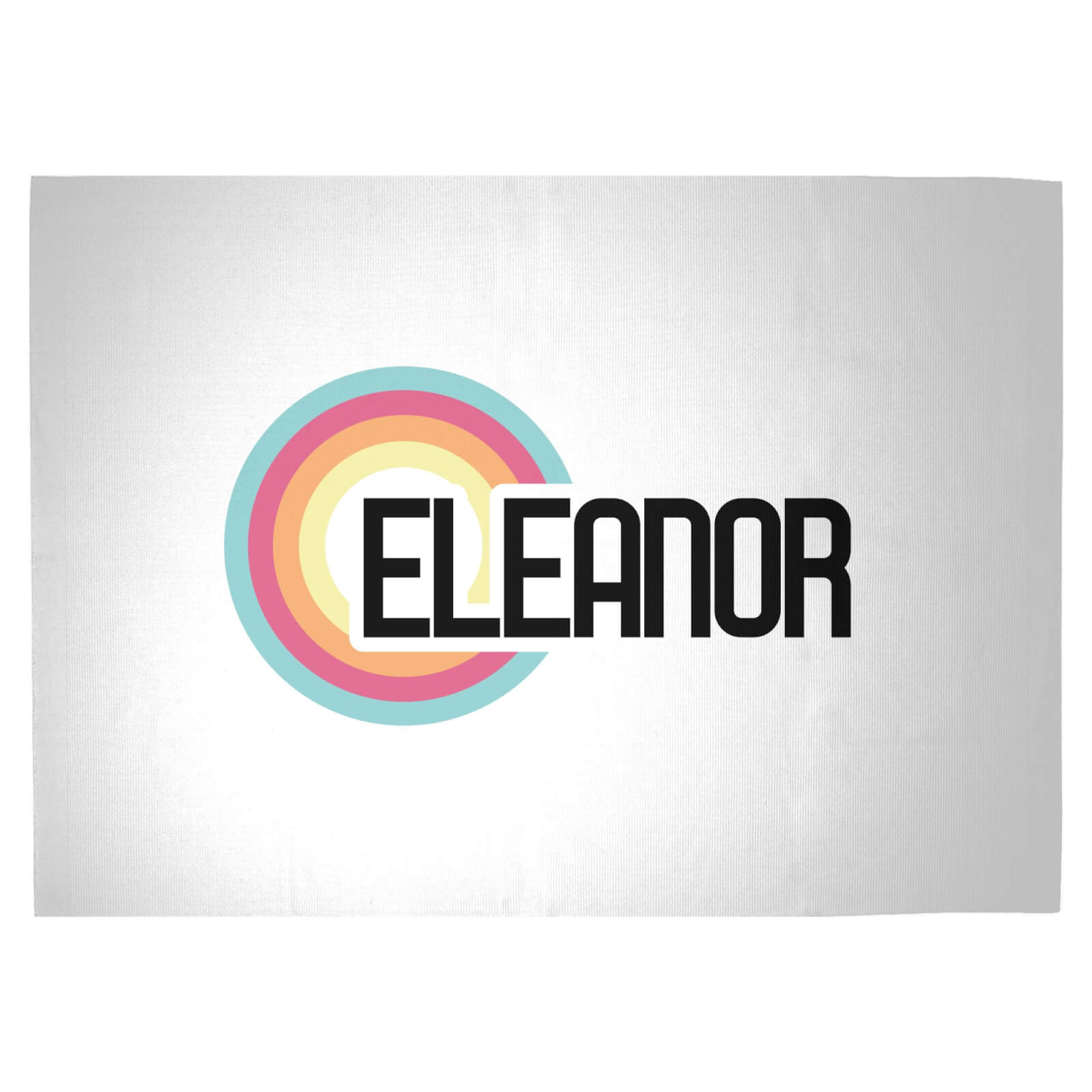Eleanor Rainbow Woven Rug - Large
