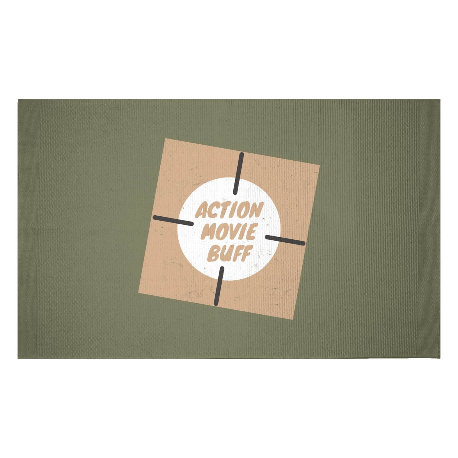 Action Movie Buff Woven Rug - Small