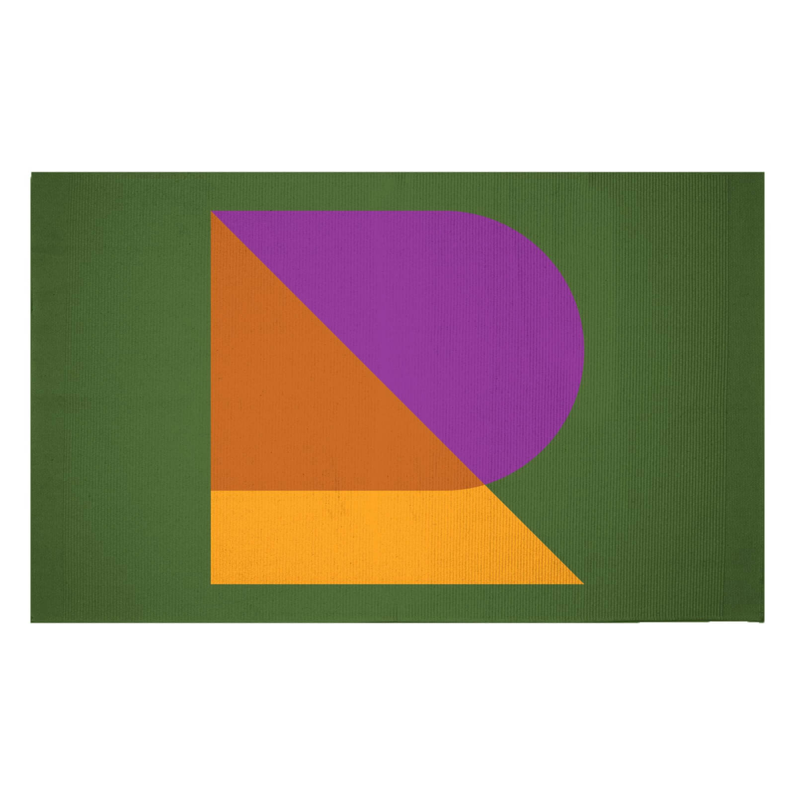R Woven Rug - Small