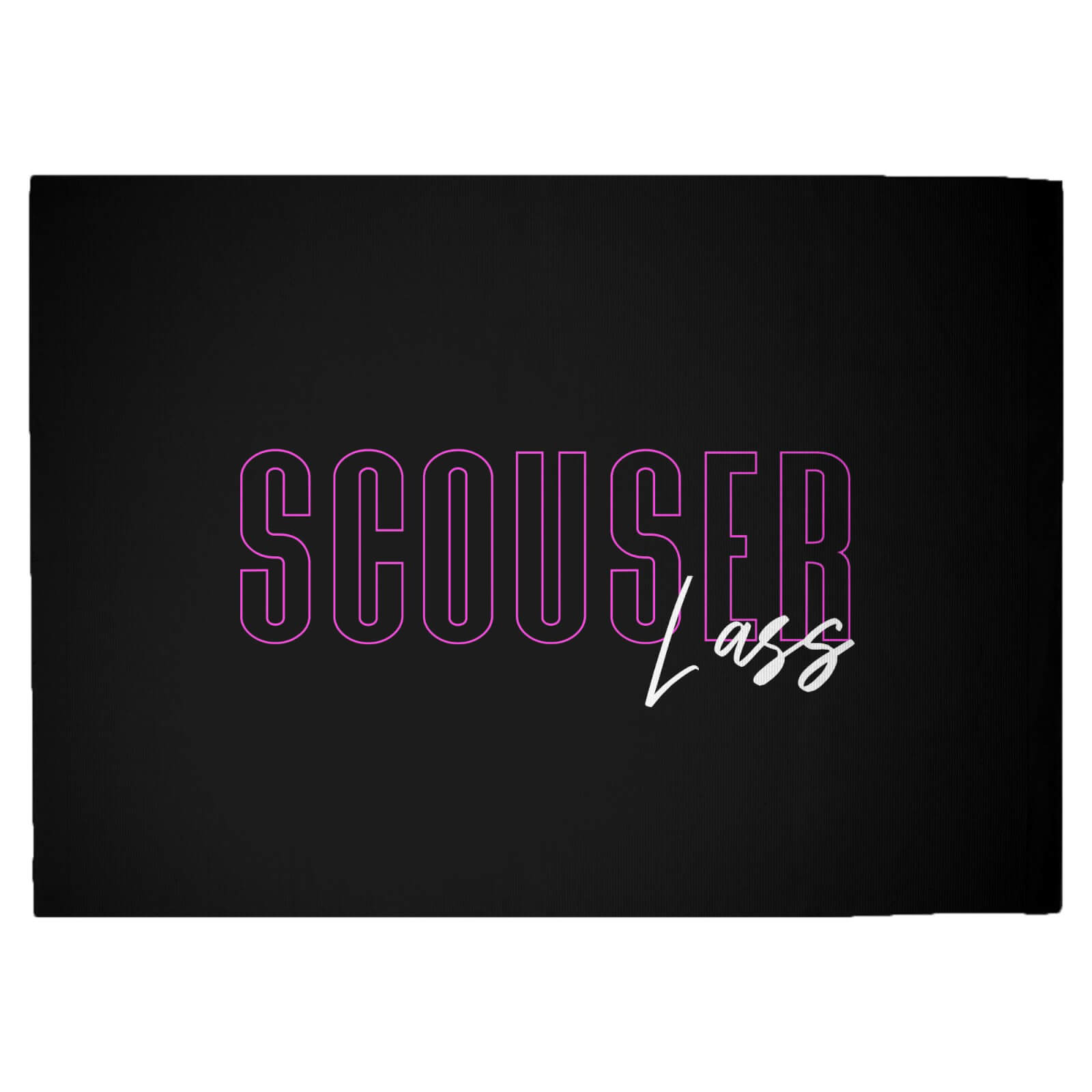 Scouser Lass Woven Rug - Large