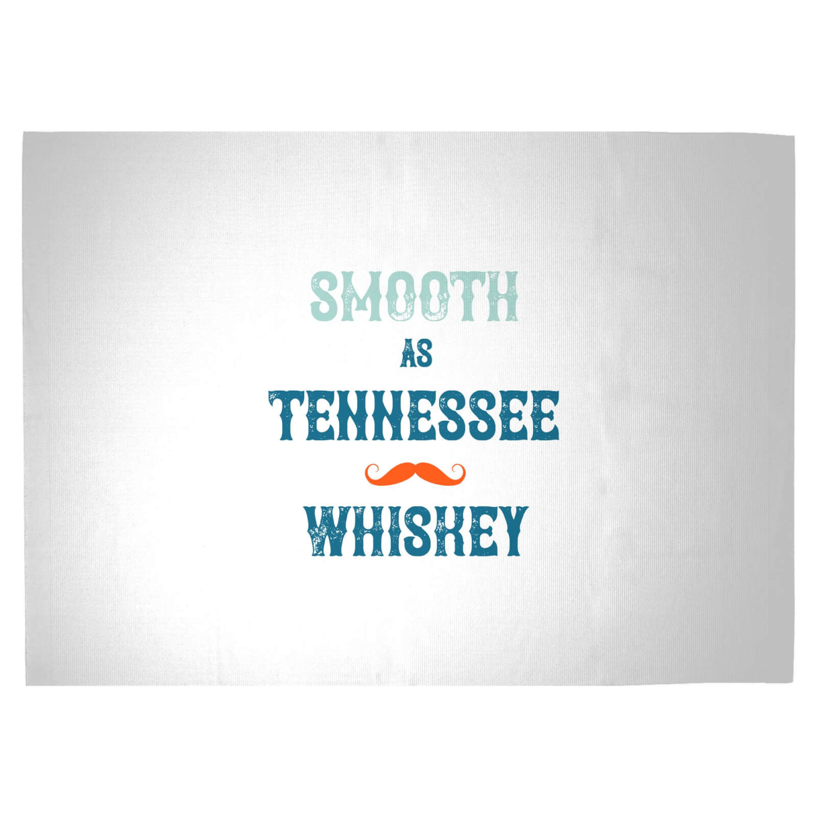Smooth As Tennessee Whiskey Woven Rug - Large