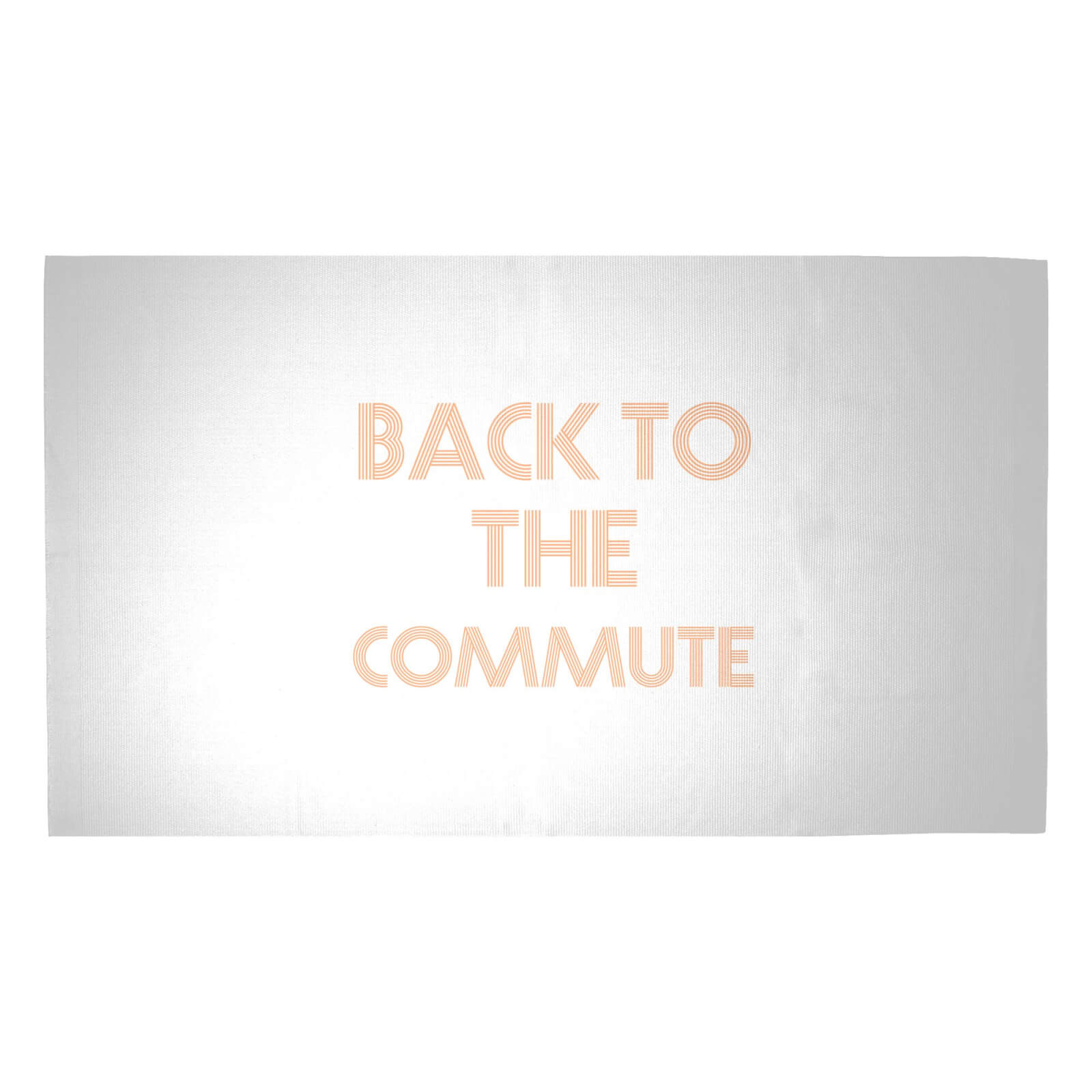 Back To The Commute Woven Rug - Medium