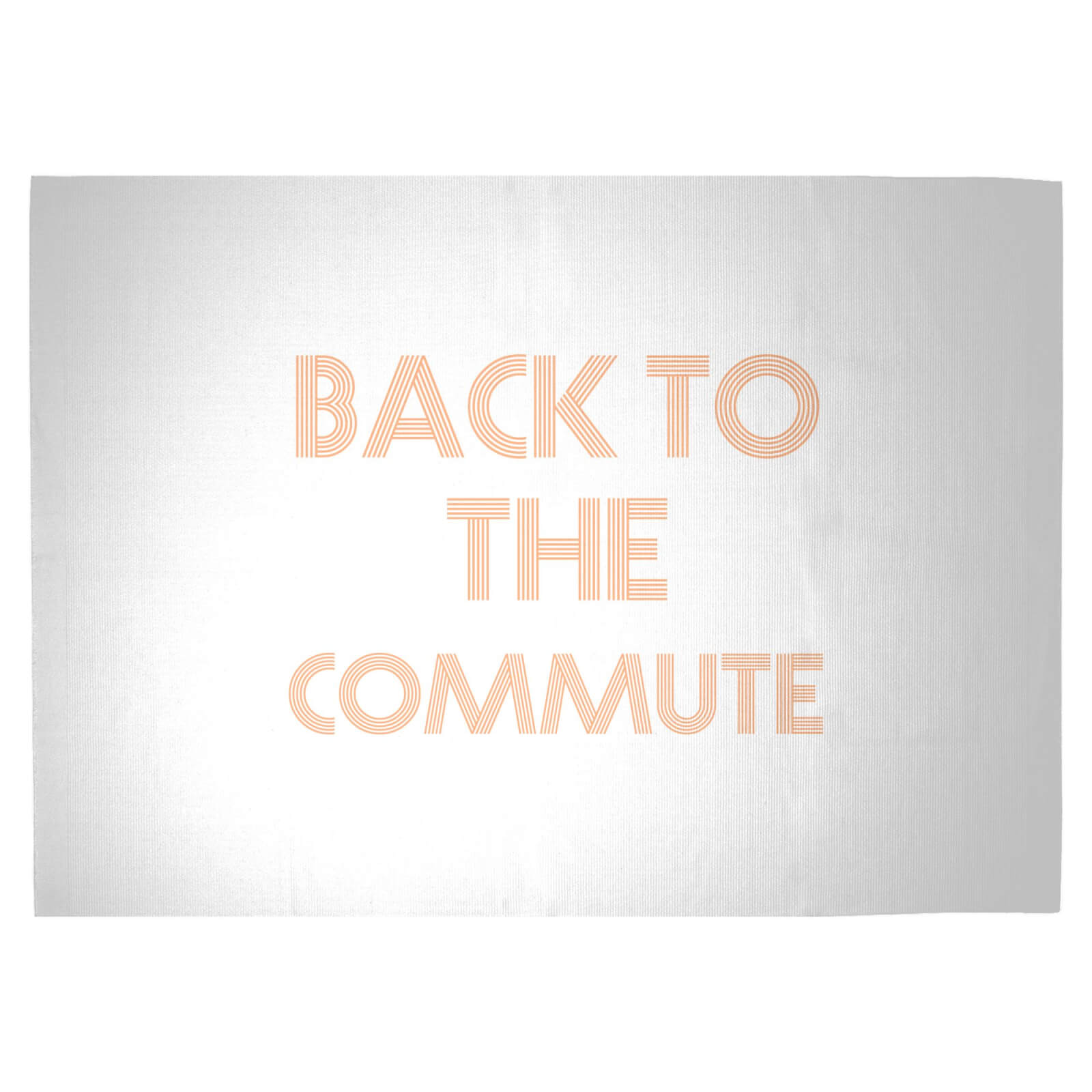 Back To The Commute Woven Rug - Large