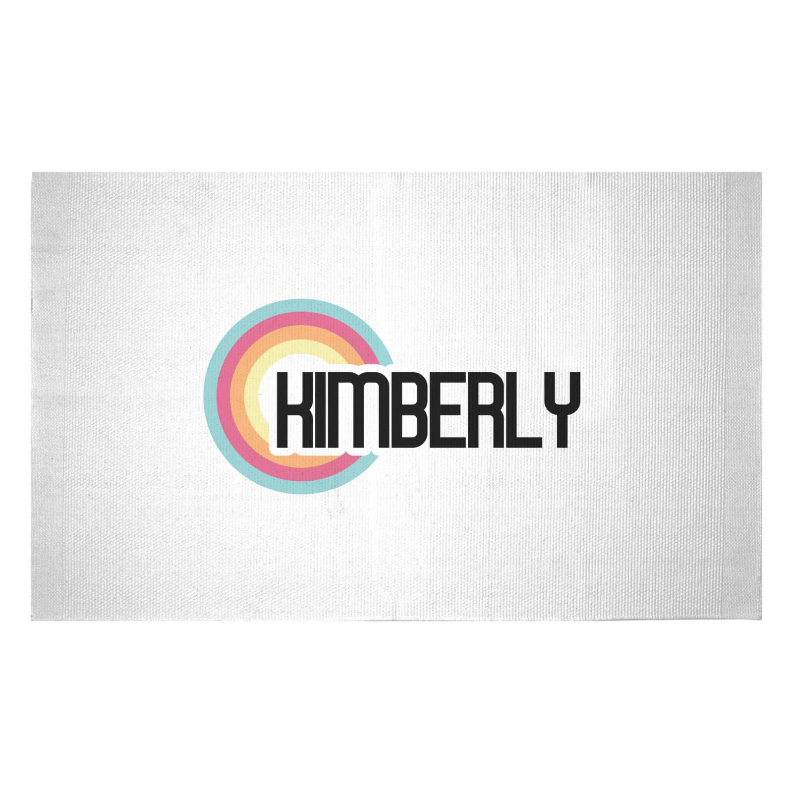 Kimberly Rainbow Woven Rug - Small
