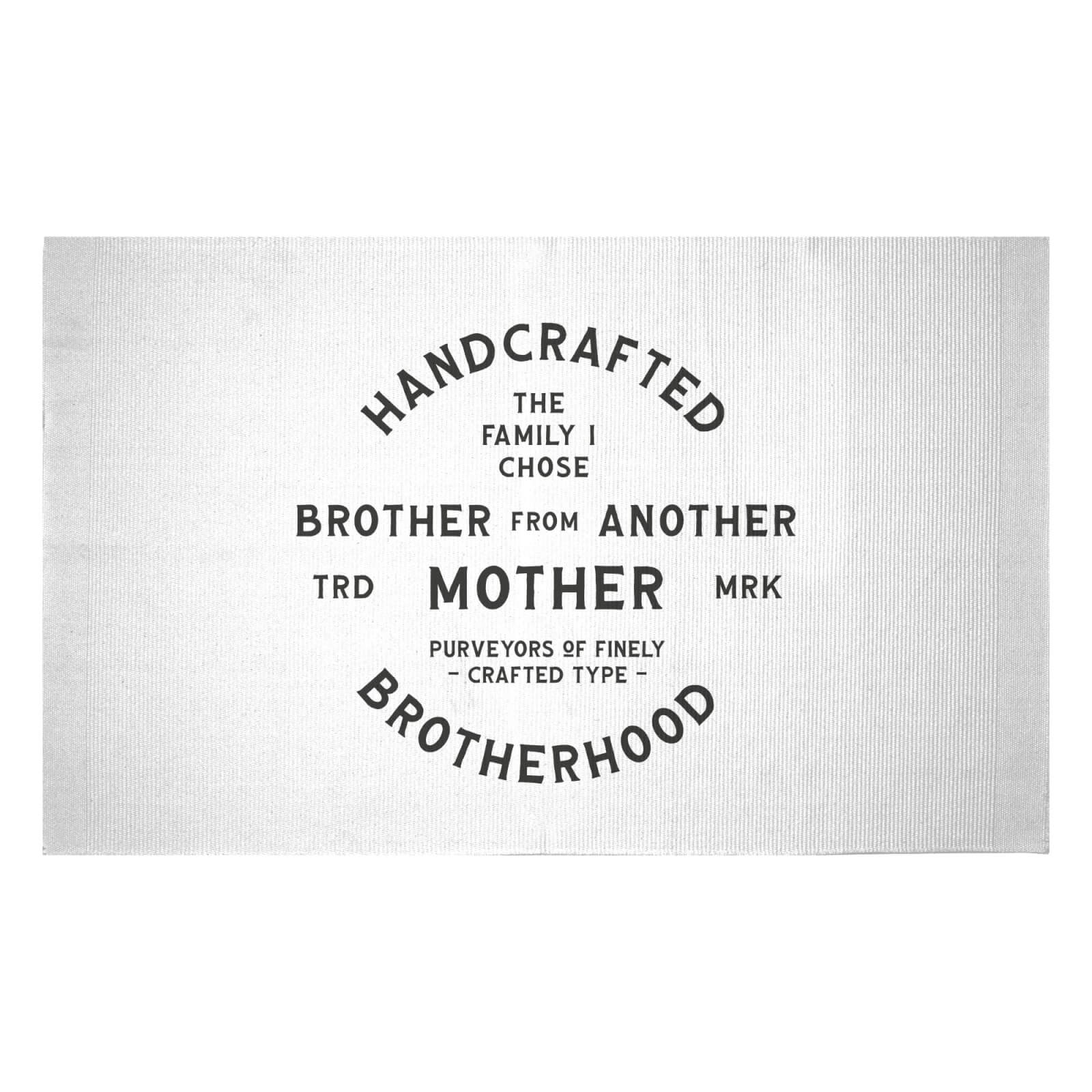 Brother From Another Mother Woven Rug - Small