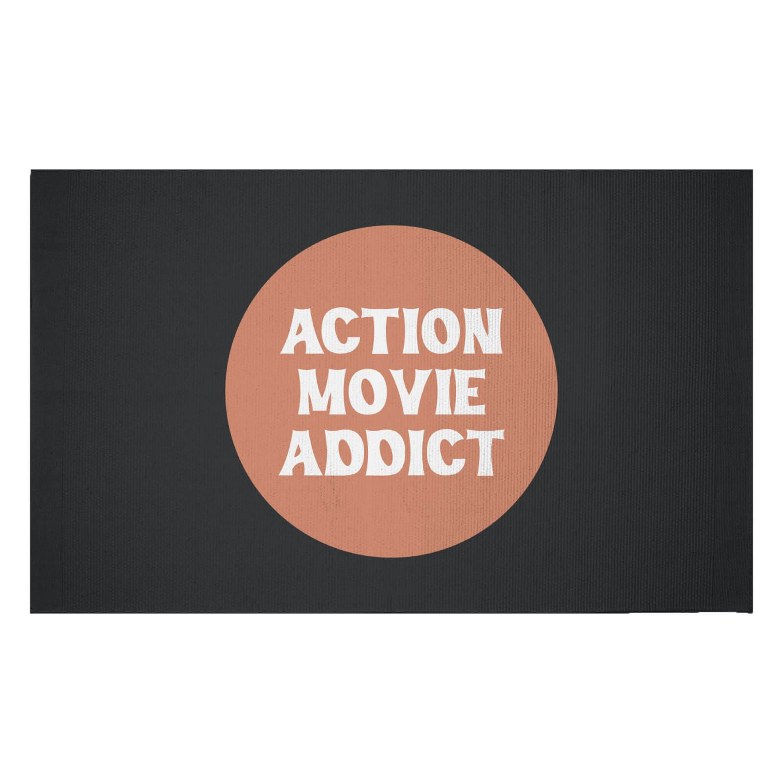 Action Movie Addict Woven Rug - Small