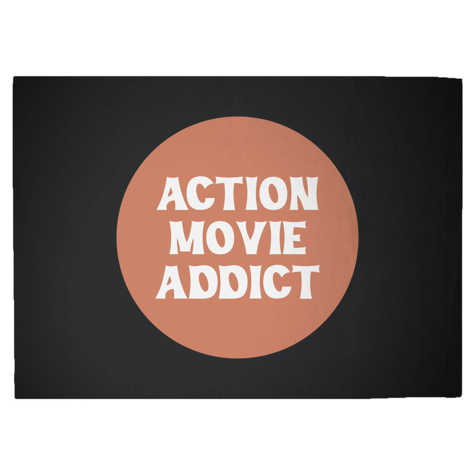 Action Movie Addict Woven Rug - Large