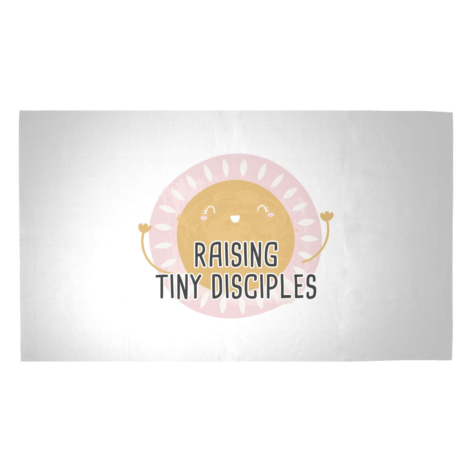 Raising Tiny Disciples Woven Rug - Medium